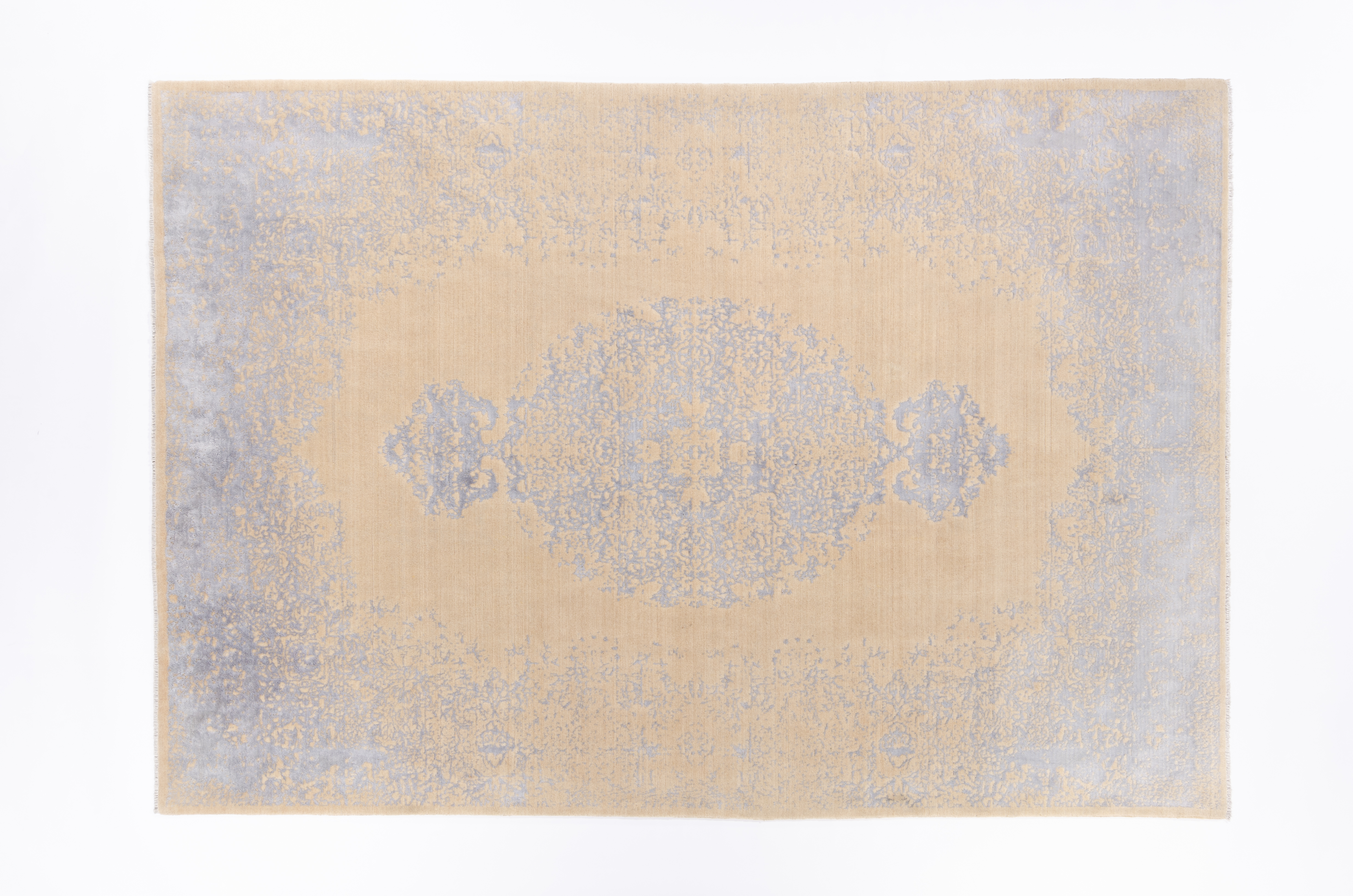 Moderner Teppich Vintage Homa Negra/ Farbe: Creme / Masse (BxT) :200x295 cm