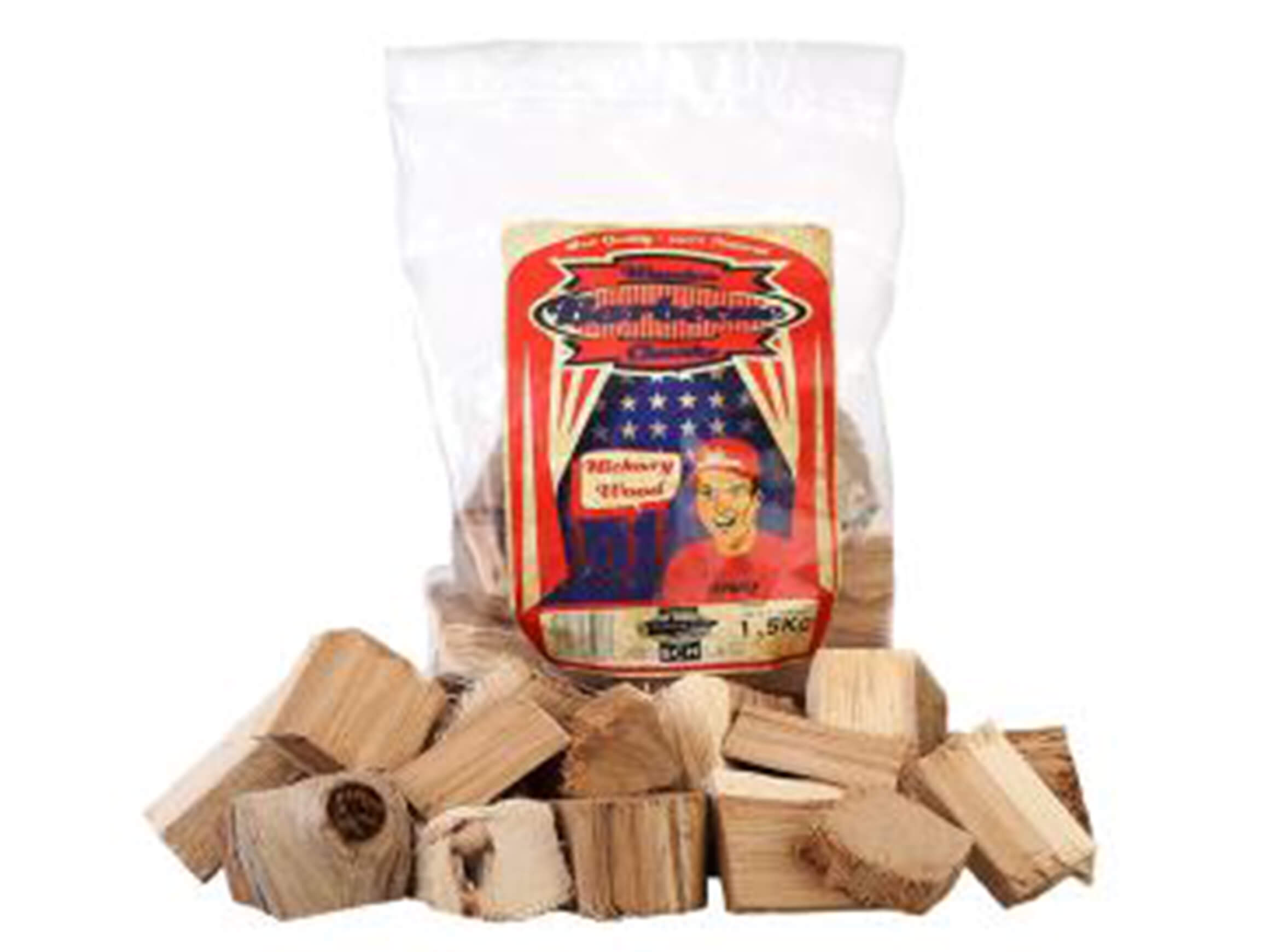 Räucherholz Hickory 1.5 kg Blaser und Trösch