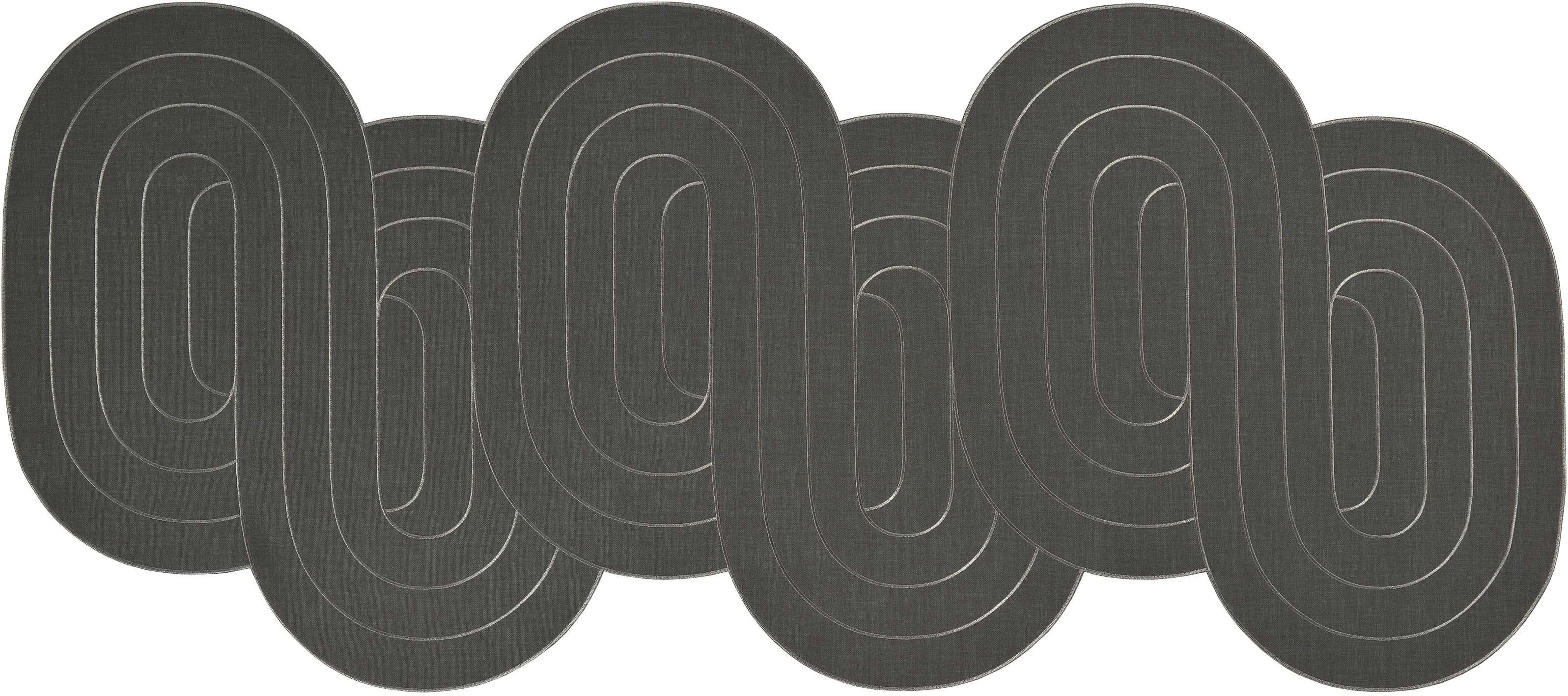 Tischläufer Elegance Grafit B: 50 cm Sander AG