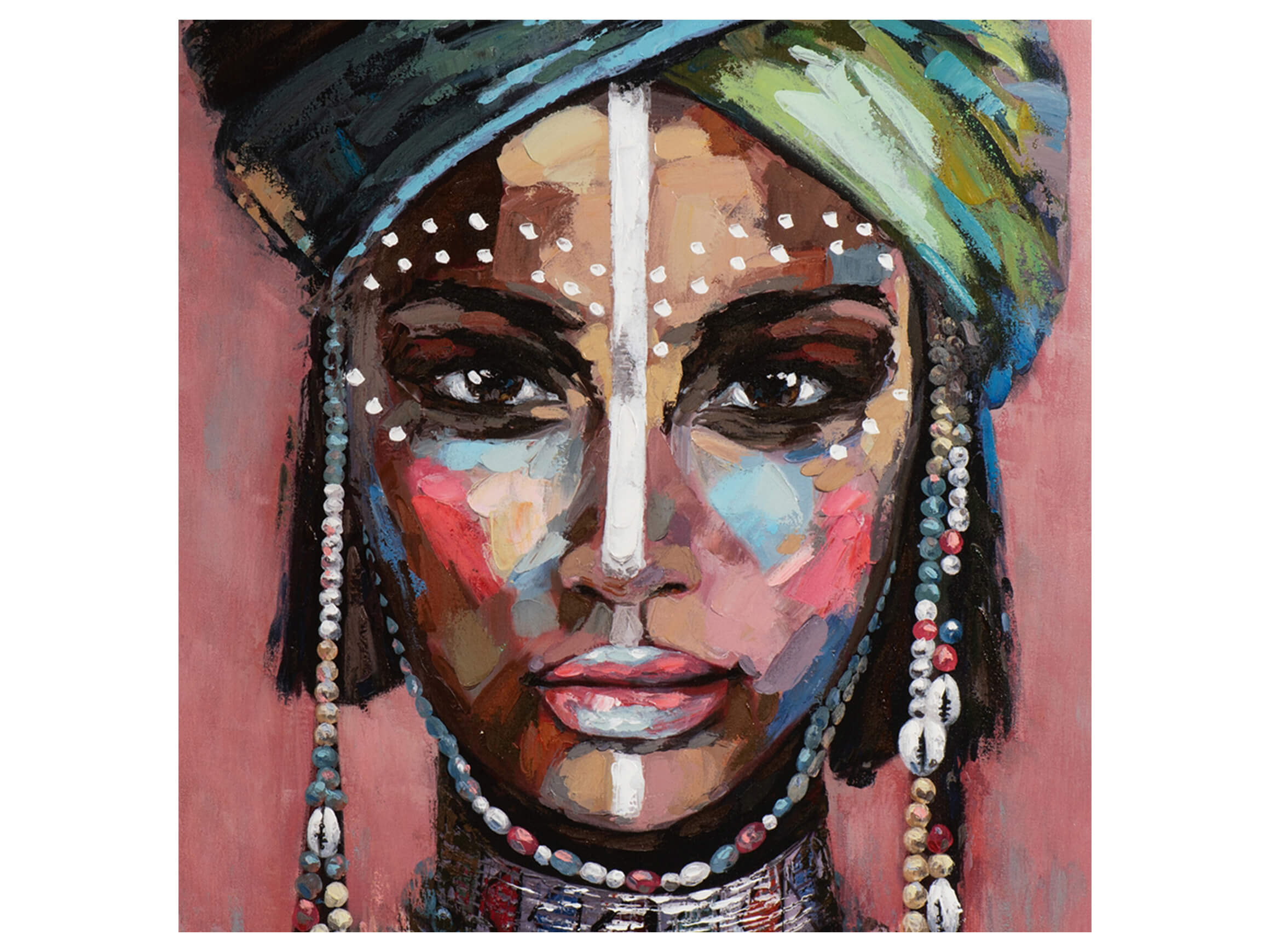 Bild Wüstenfrau mit Turban image LAND