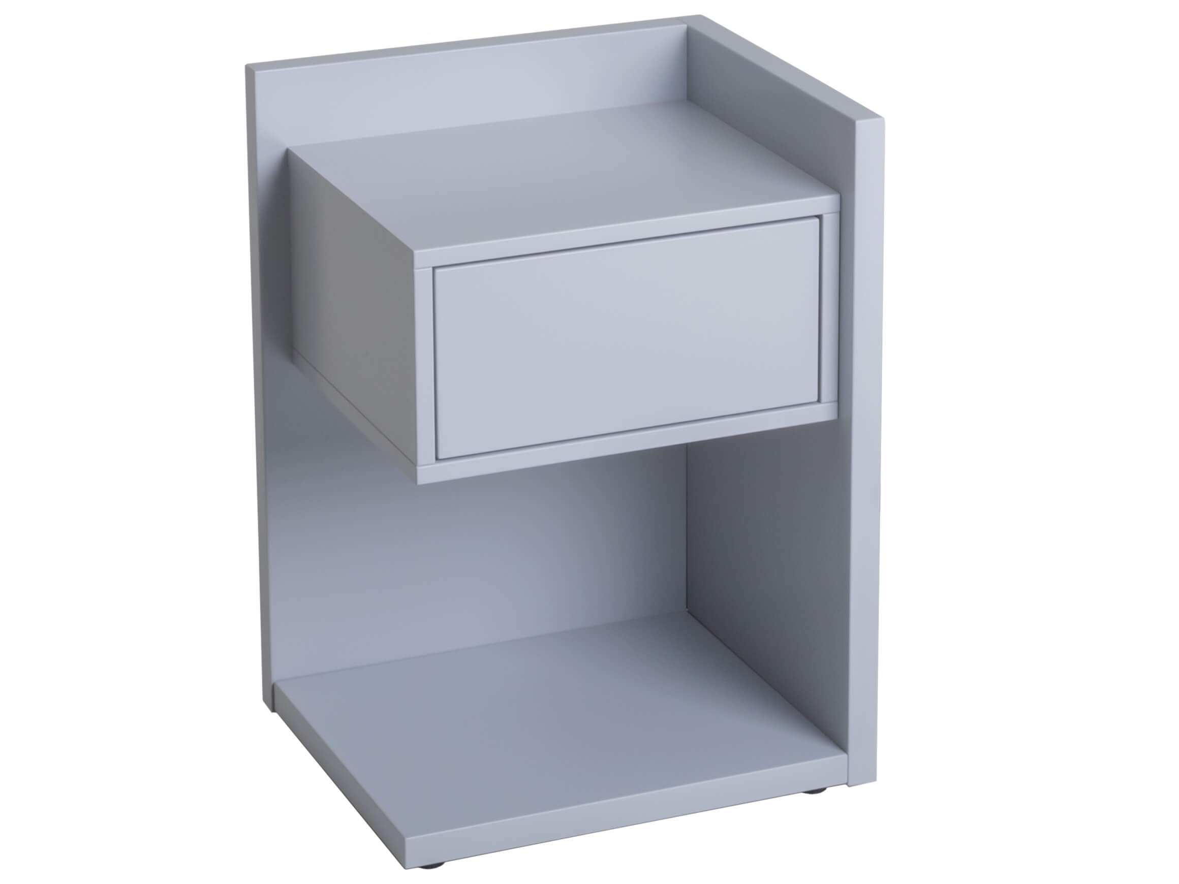 Nachttisch Count Lichtgrau Links Ruf / Farbe: Lichtgrau