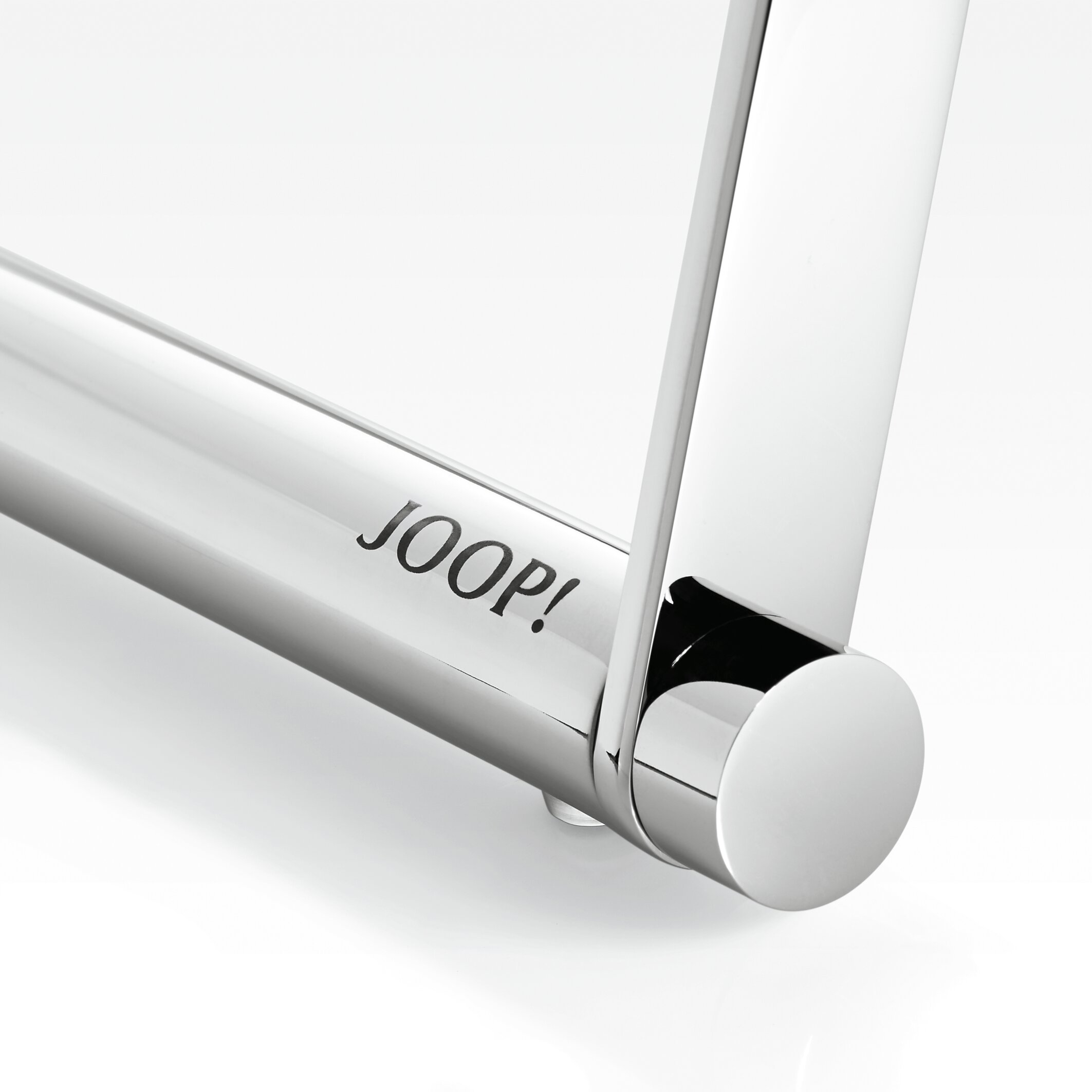 Badhocker Weiss Lederoptik H: 45cm von Joop / Farbe: Weiss