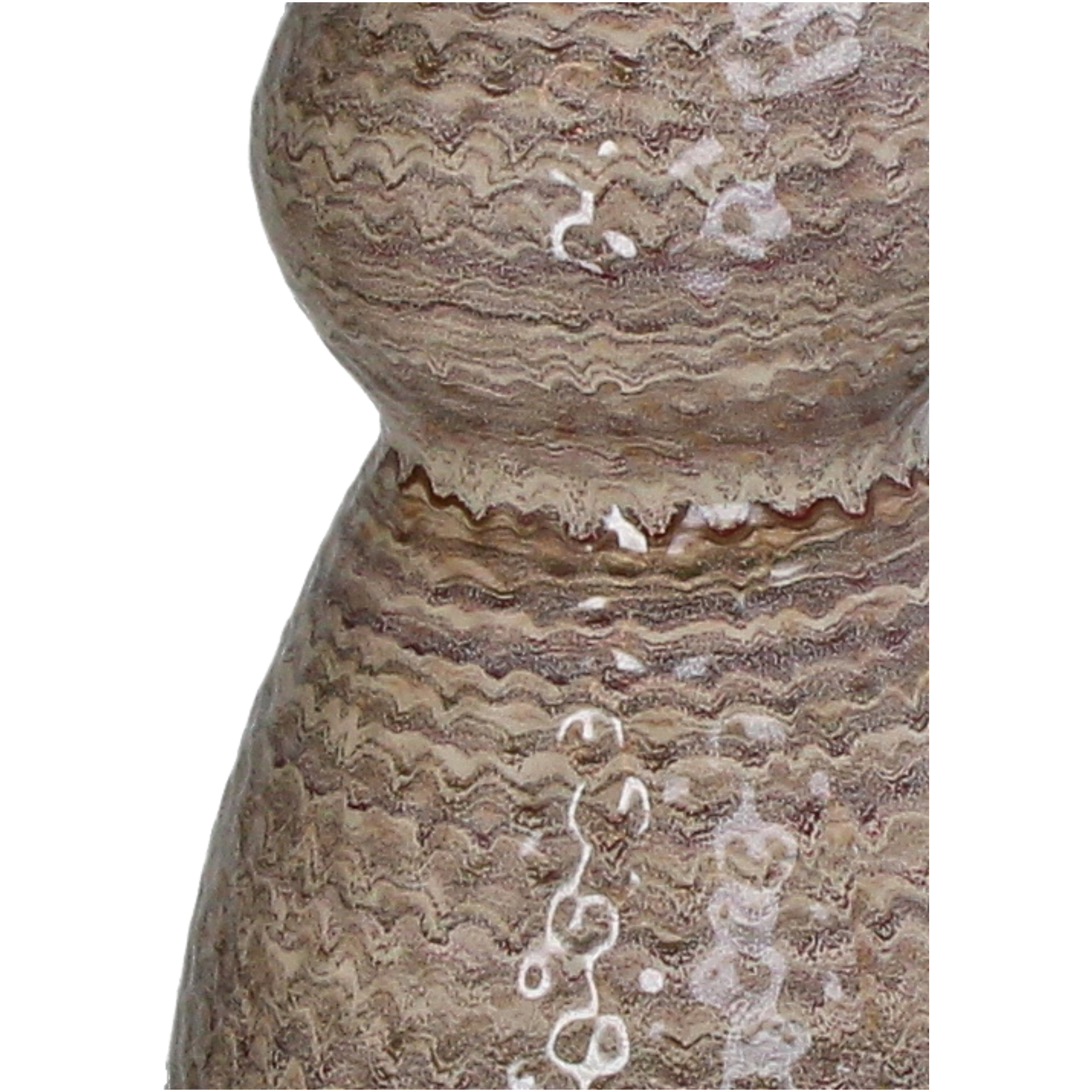 Vase Keramik, Sand H: 72 cm Kersten