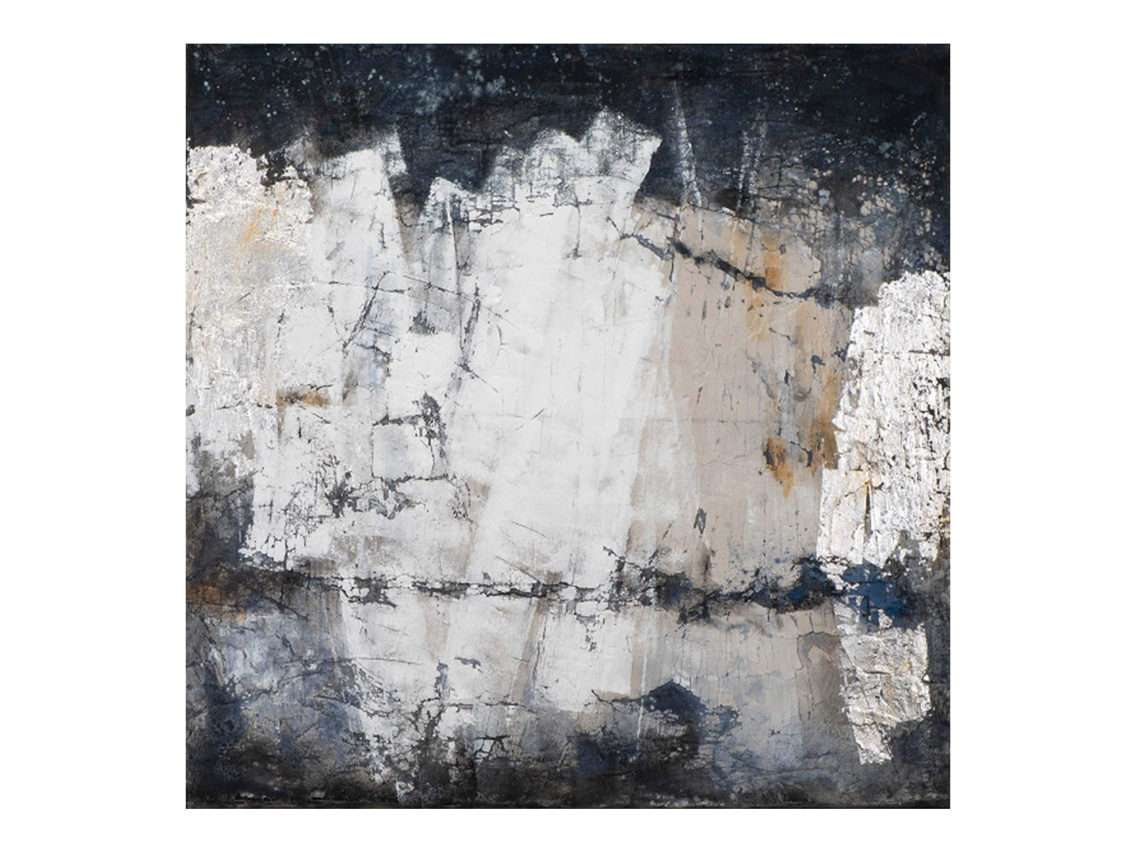 image LAND Bild Dunkelblau Setzt Silber in Szene  | Schubiger Möbel