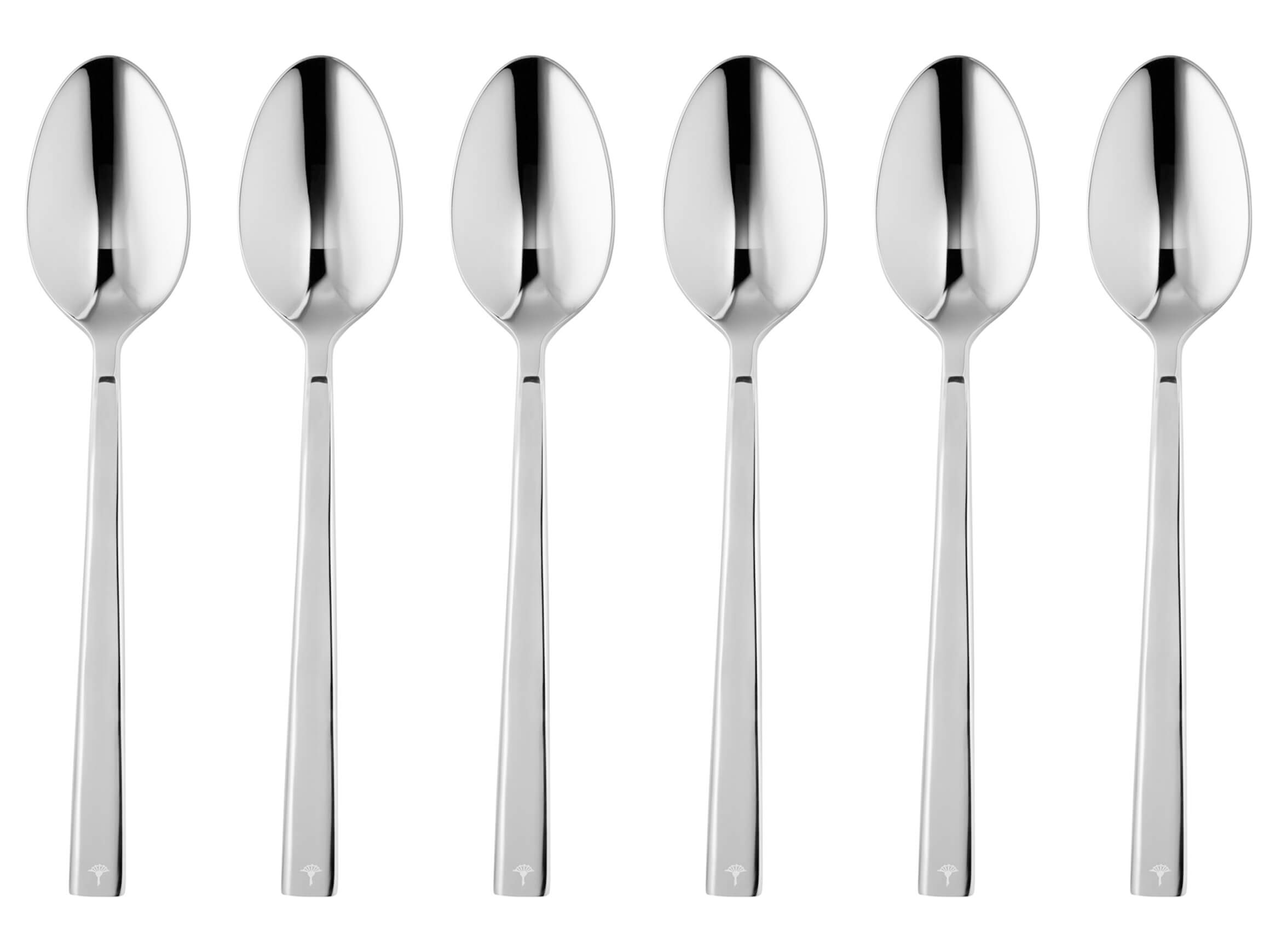 Joop Espressolöffel Set à 6 Stk Cornflower, Glänzend Grau | Schubiger Möbel