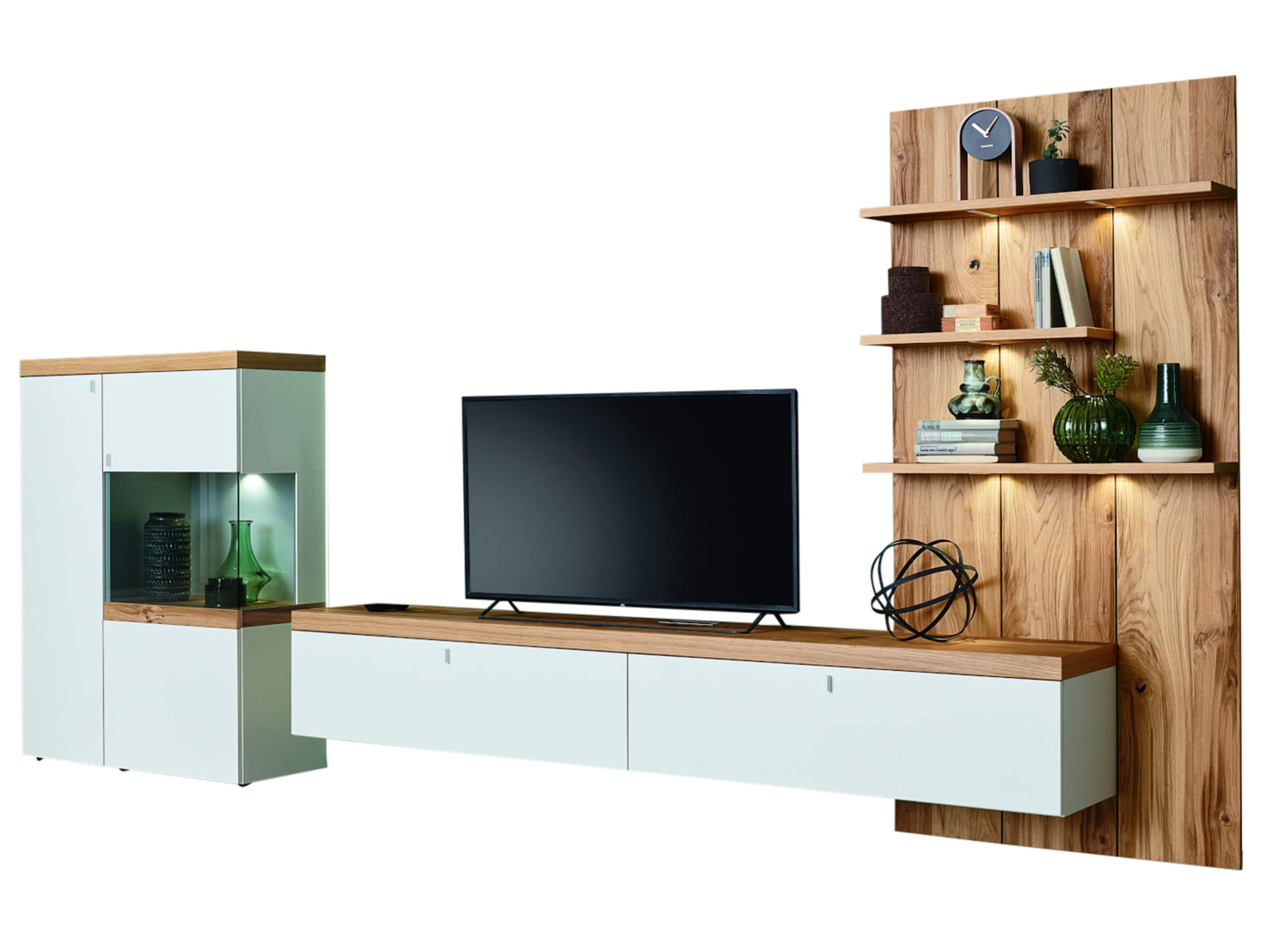 Venjakob Wohnwand X2 Basic Weiss | Schubiger Möbel