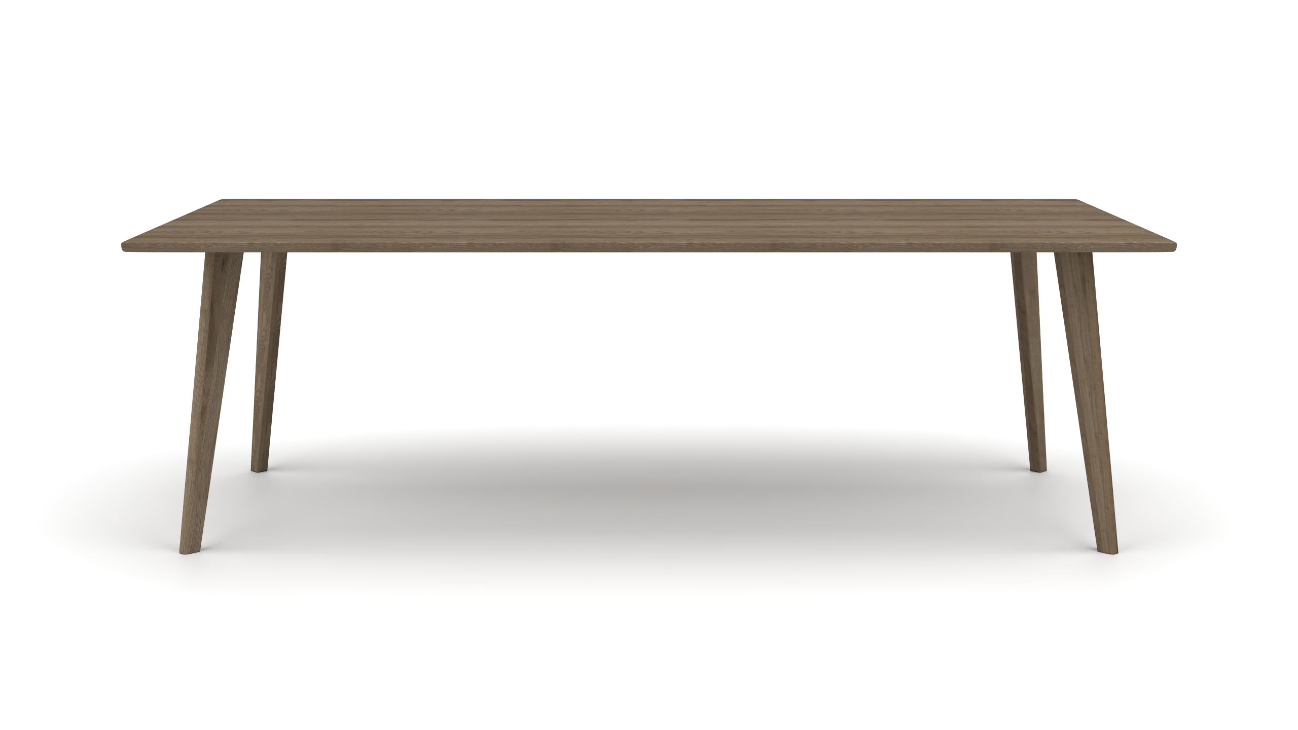 Esstisch Voltago Knudsen - UrbanDesign / Tischblattmass (BxT) :100 x 240 cm /Tischkante: Schweizer Kante