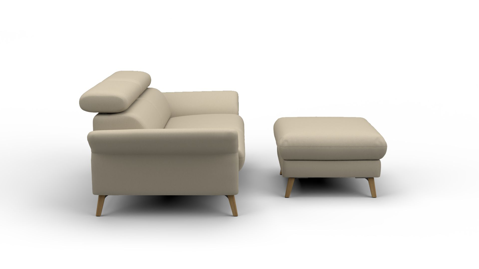 Einzelkombination #1 Mars UrbanDesign / Farbe: Beige / Bezugsmaterial: Stoff