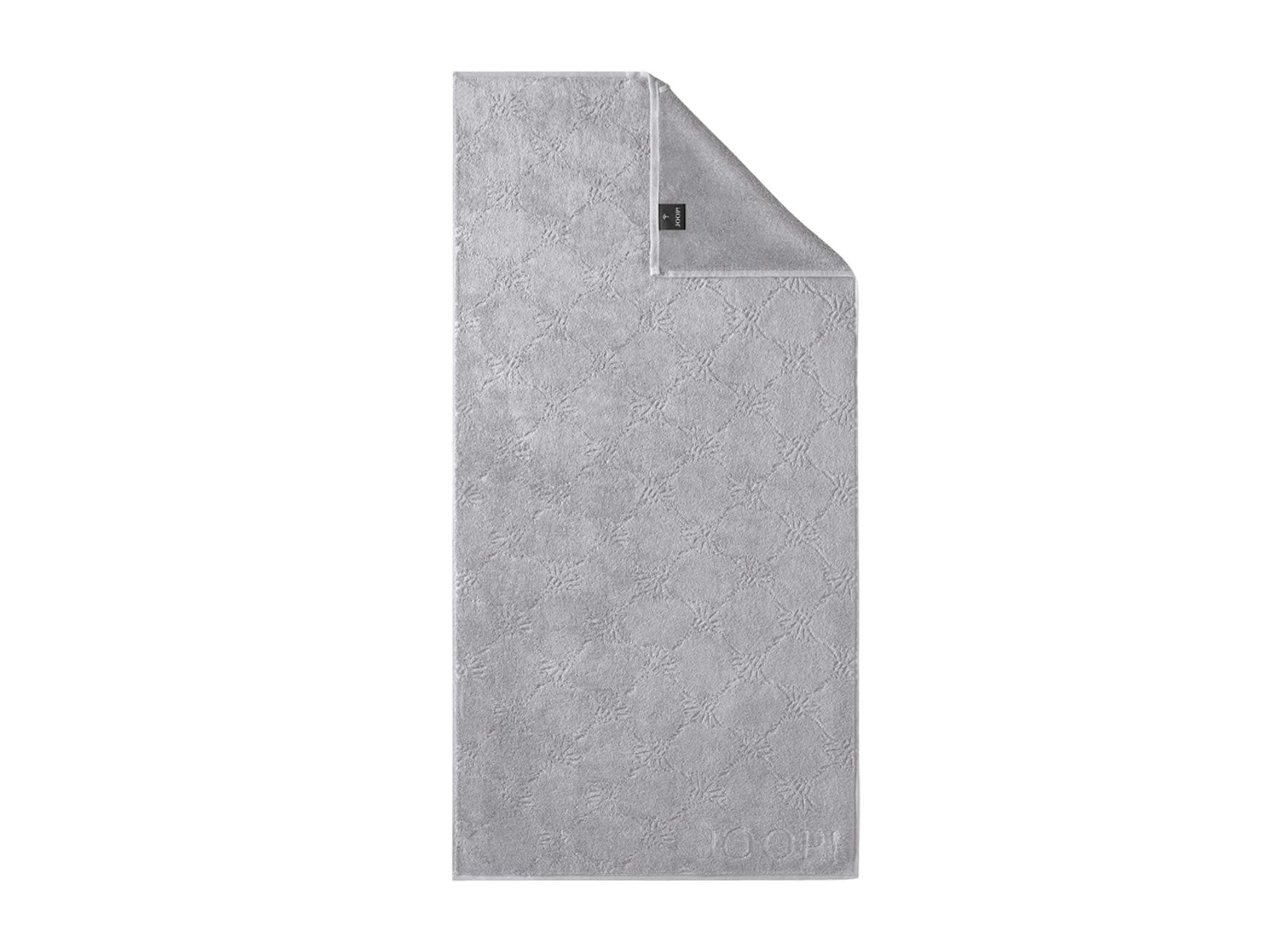 Joop Handtuch Uni Cornflower Platin. Grösse: 50x100 cm