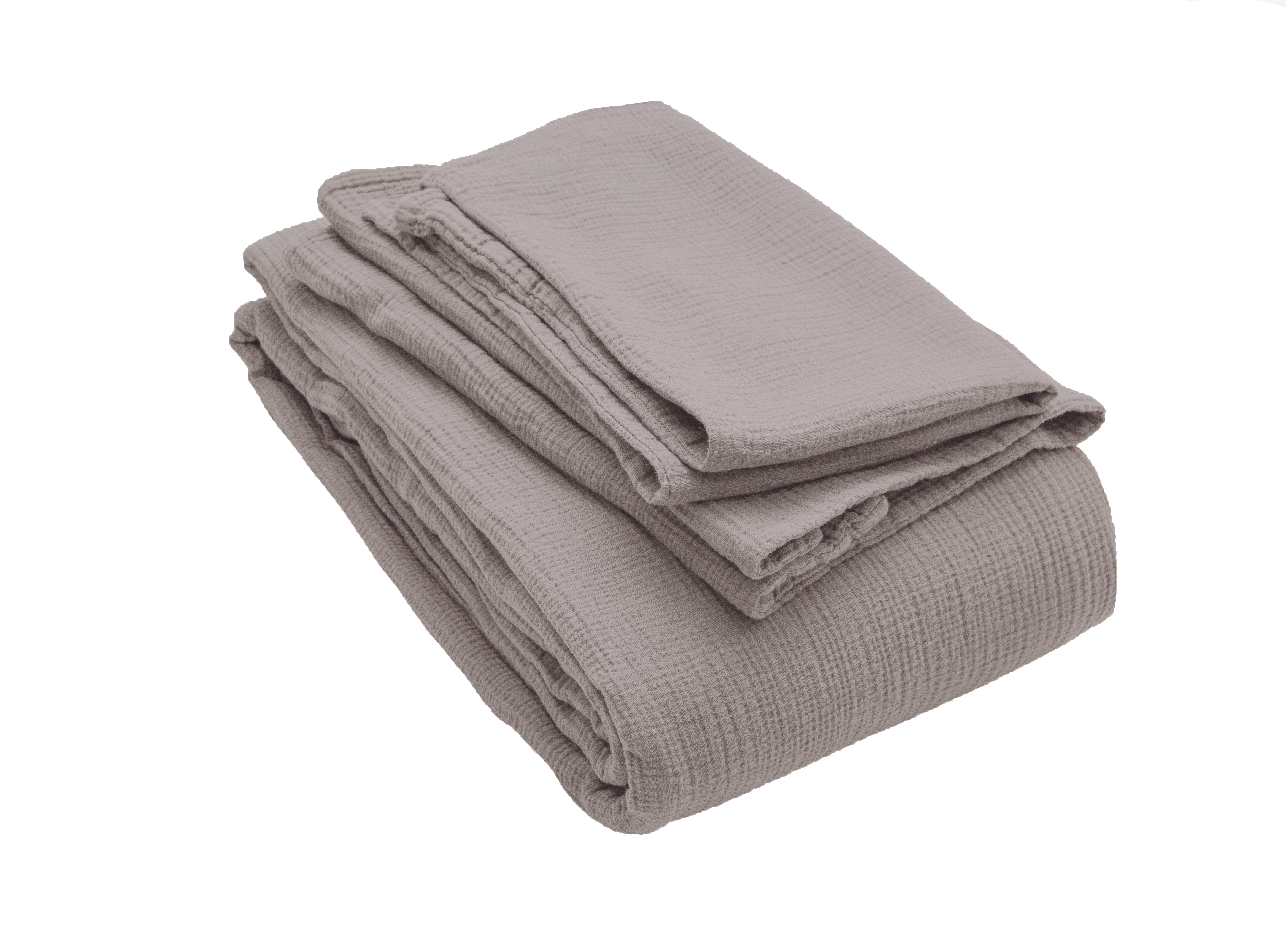 Parure de lit Jula Taupe L : 50 cm Sander AG