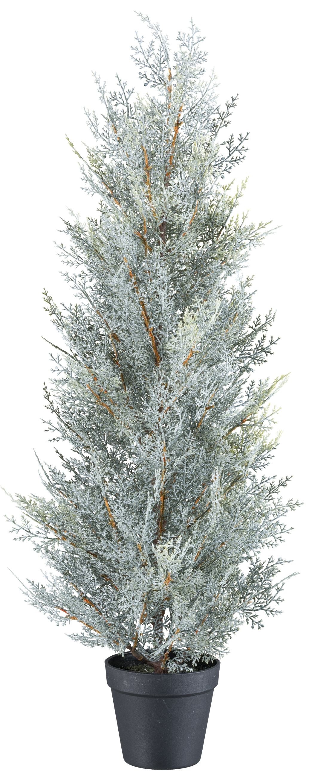 Kunstpflanzen Koniferenbaum, Grau H: 79 cm Gasper