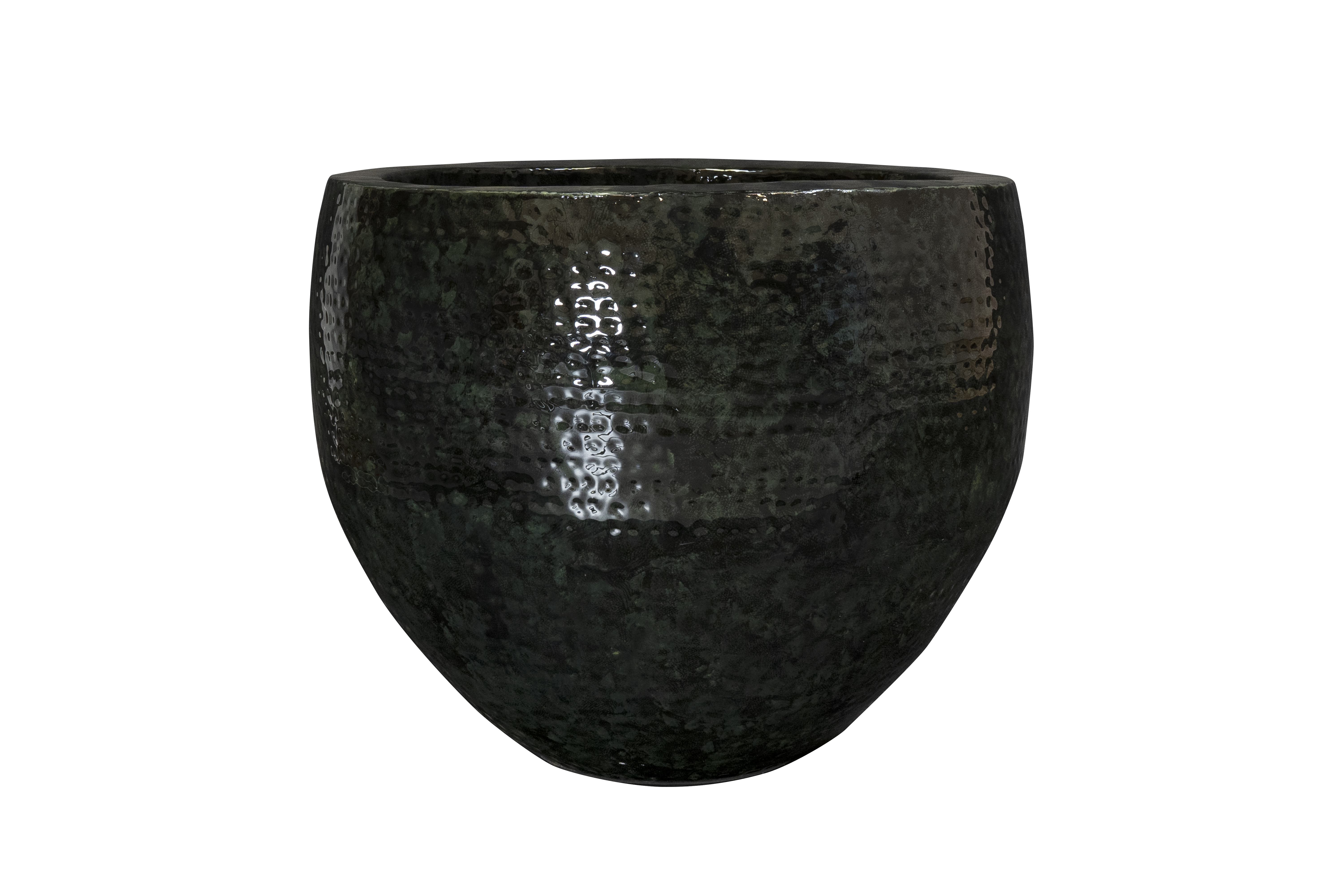 Decofinder Gefäss Thom, Metall, Schwarz H: 44 cm  | Schubiger Möbel