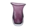 Vase Fluxus Glas Violett H: 30 cm Edg