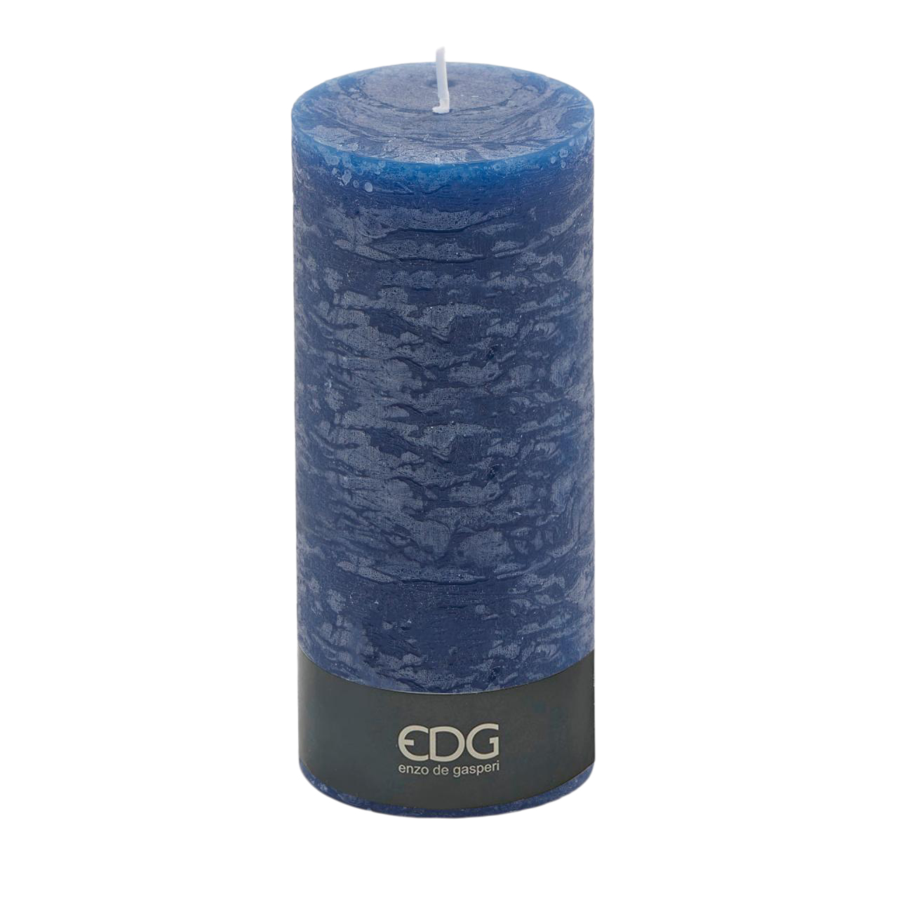 Edg Kerze Blau H: 25 cm Blau | Schubiger Möbel