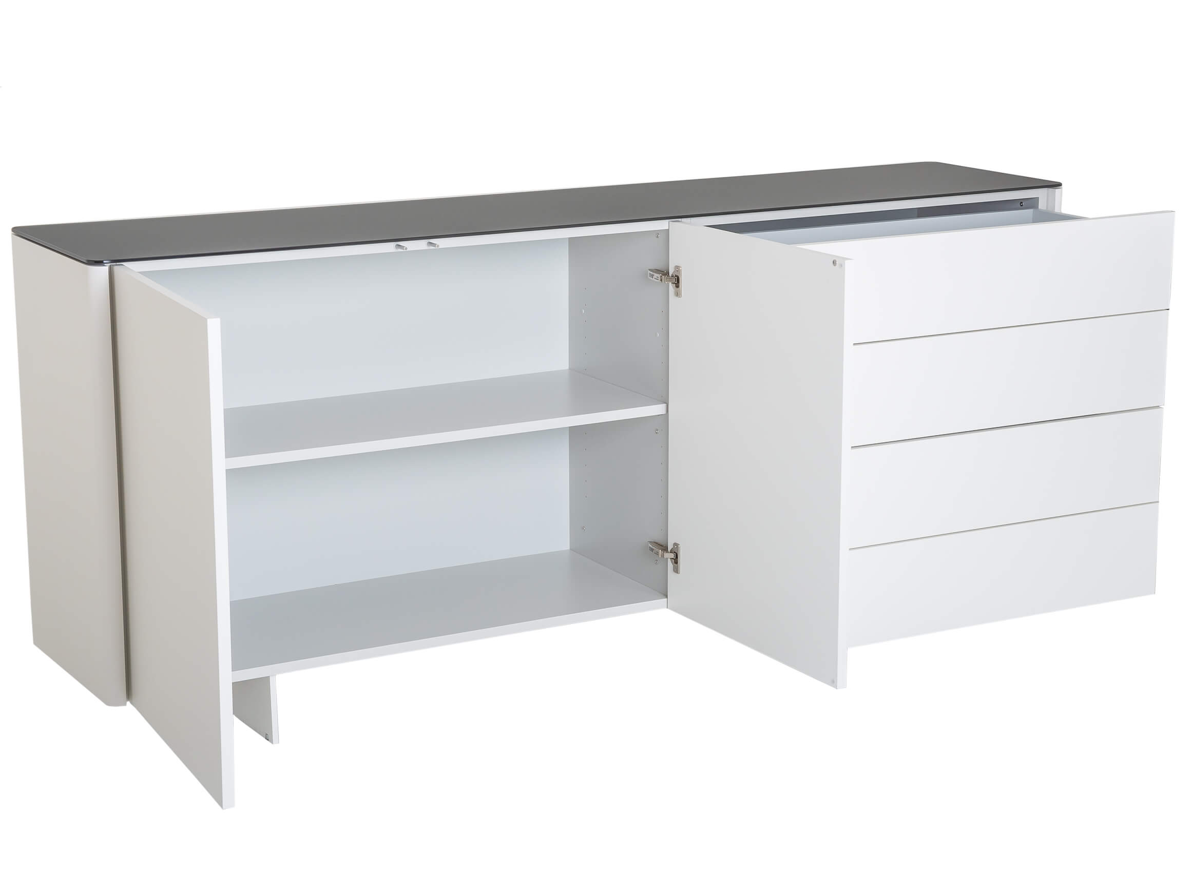 Sideboard Ronda MAB Möbel AG / Farbe: Grau Reinweiss