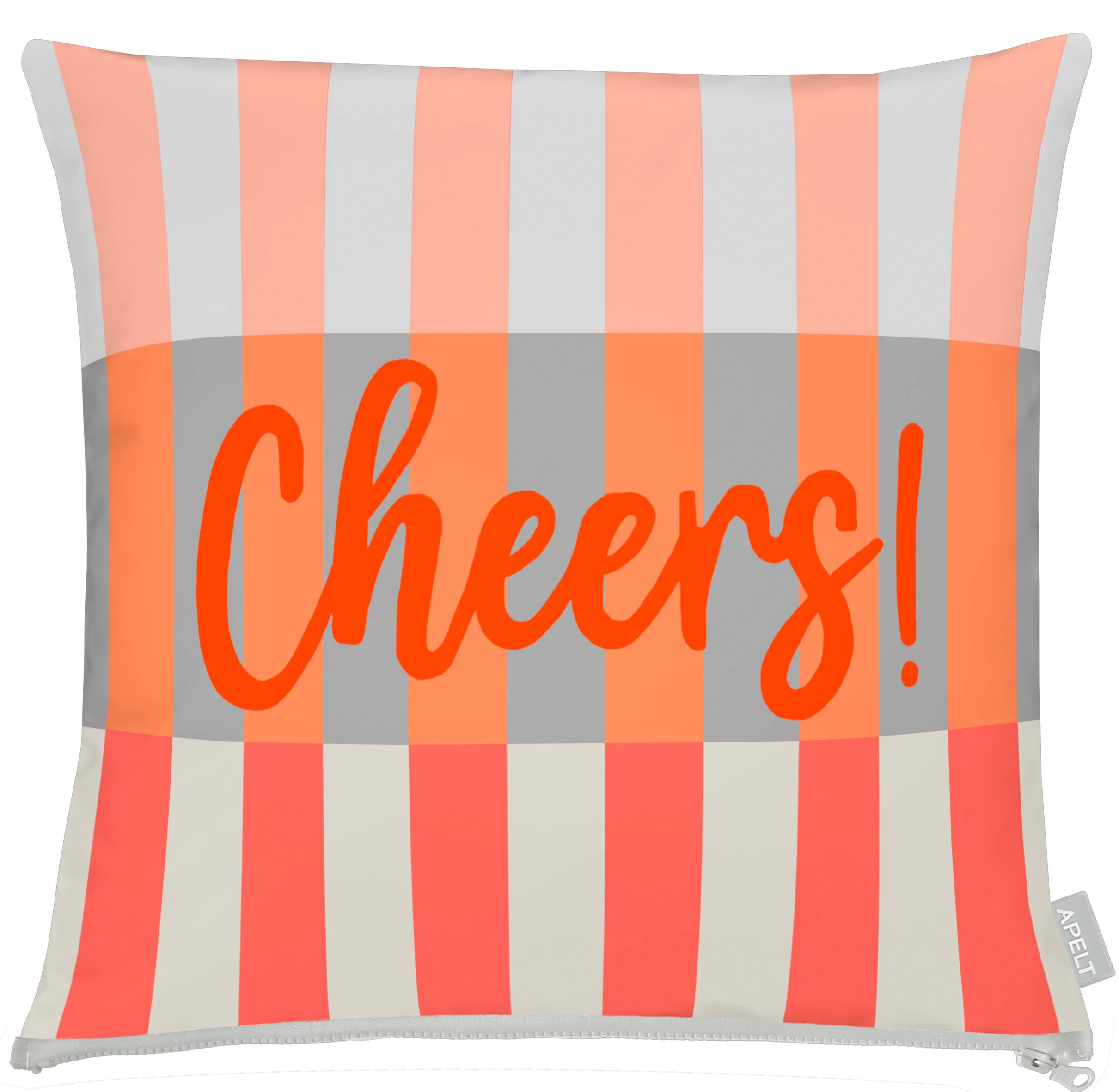 Kissenhüllen Cheery, Orang B: 50 cm Apelt"