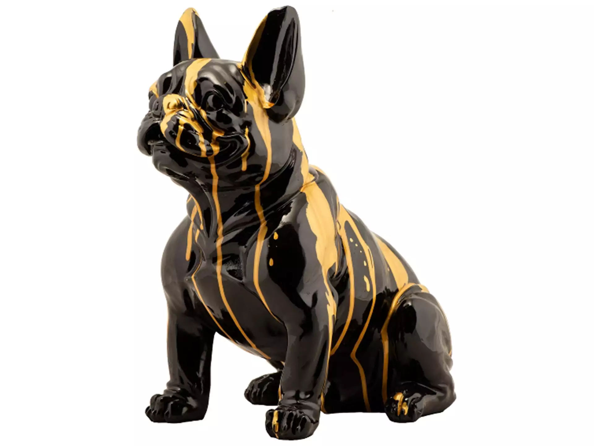 Skulptur Sitzende Bulldogge i image LAND