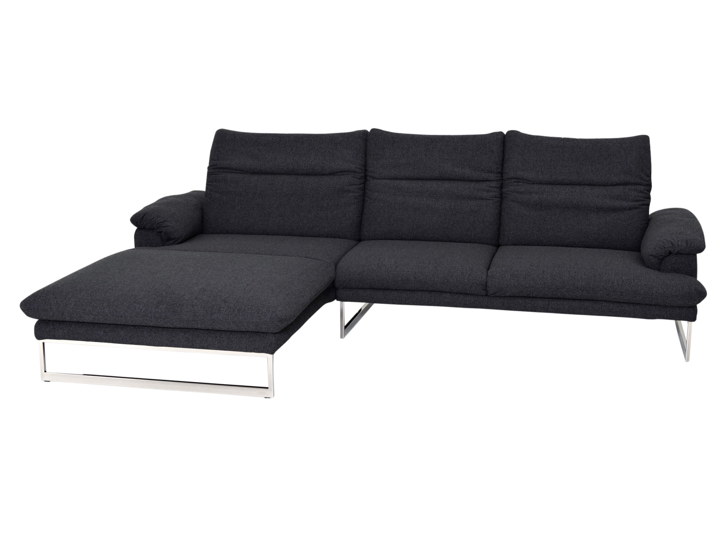 Corner sofa 8153 Himolla/ Colour: Cola / Dimensions (WxD) :296x197 cm