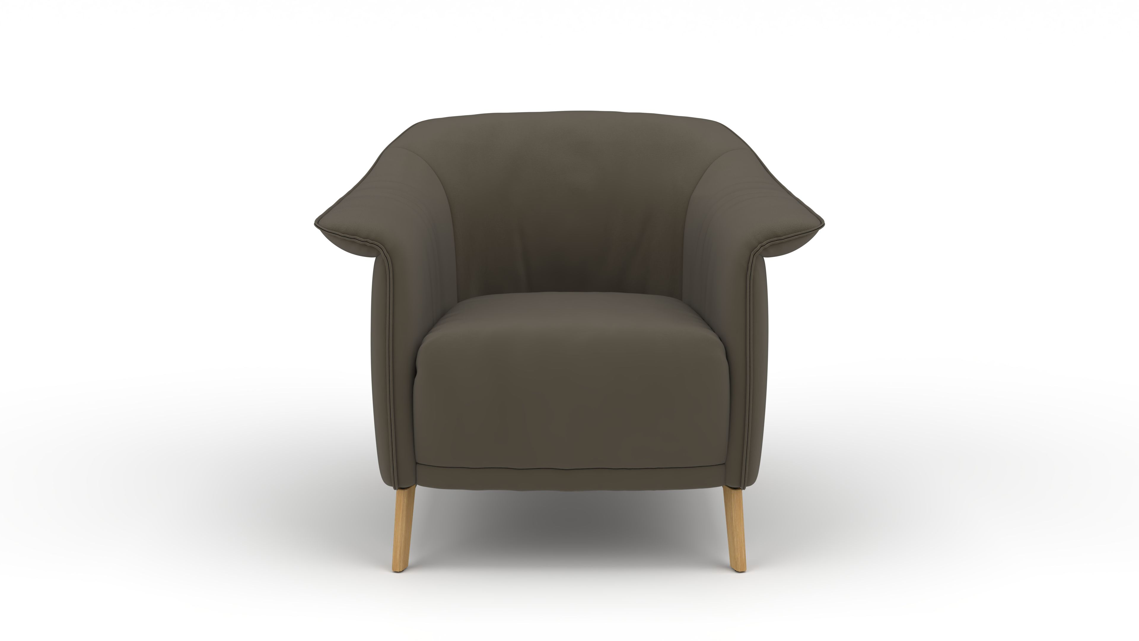 Sessel Eris UrbanDesign / Farbe: Oliv / Bezugsmaterial: Stoff