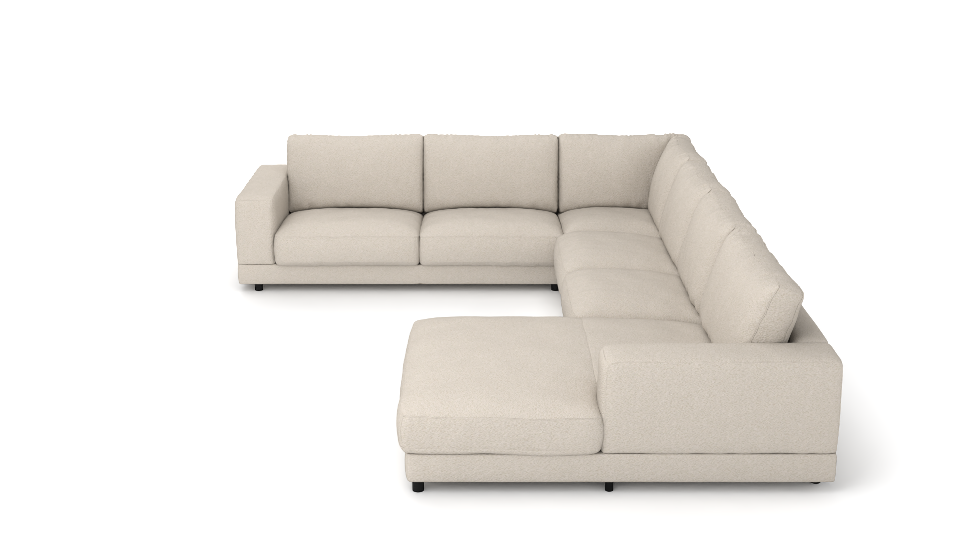 Wohnlandschaft #1 Jupiter rechts Candy - UrbanDesign/ Farbe: