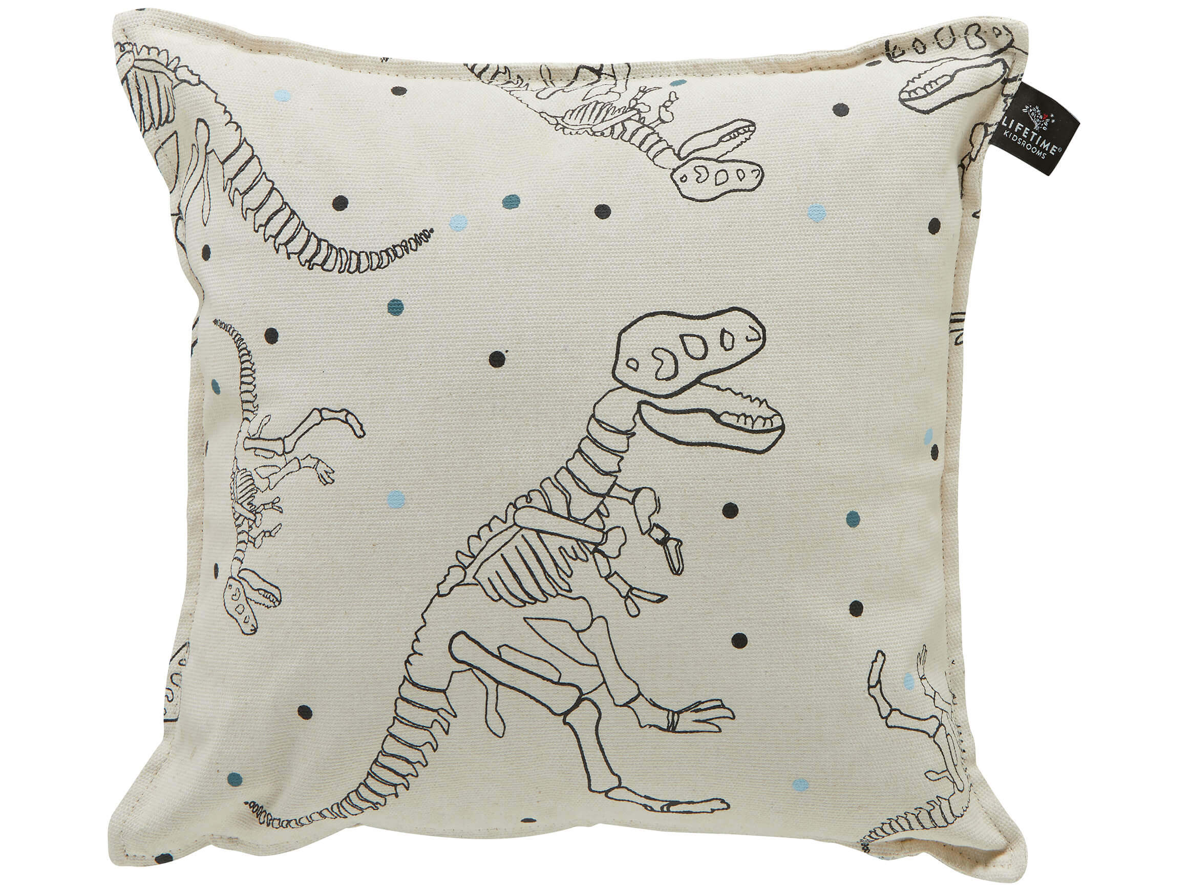 Formkissen Quadratisch Dinos + Dots Lifetime Kidsrooms