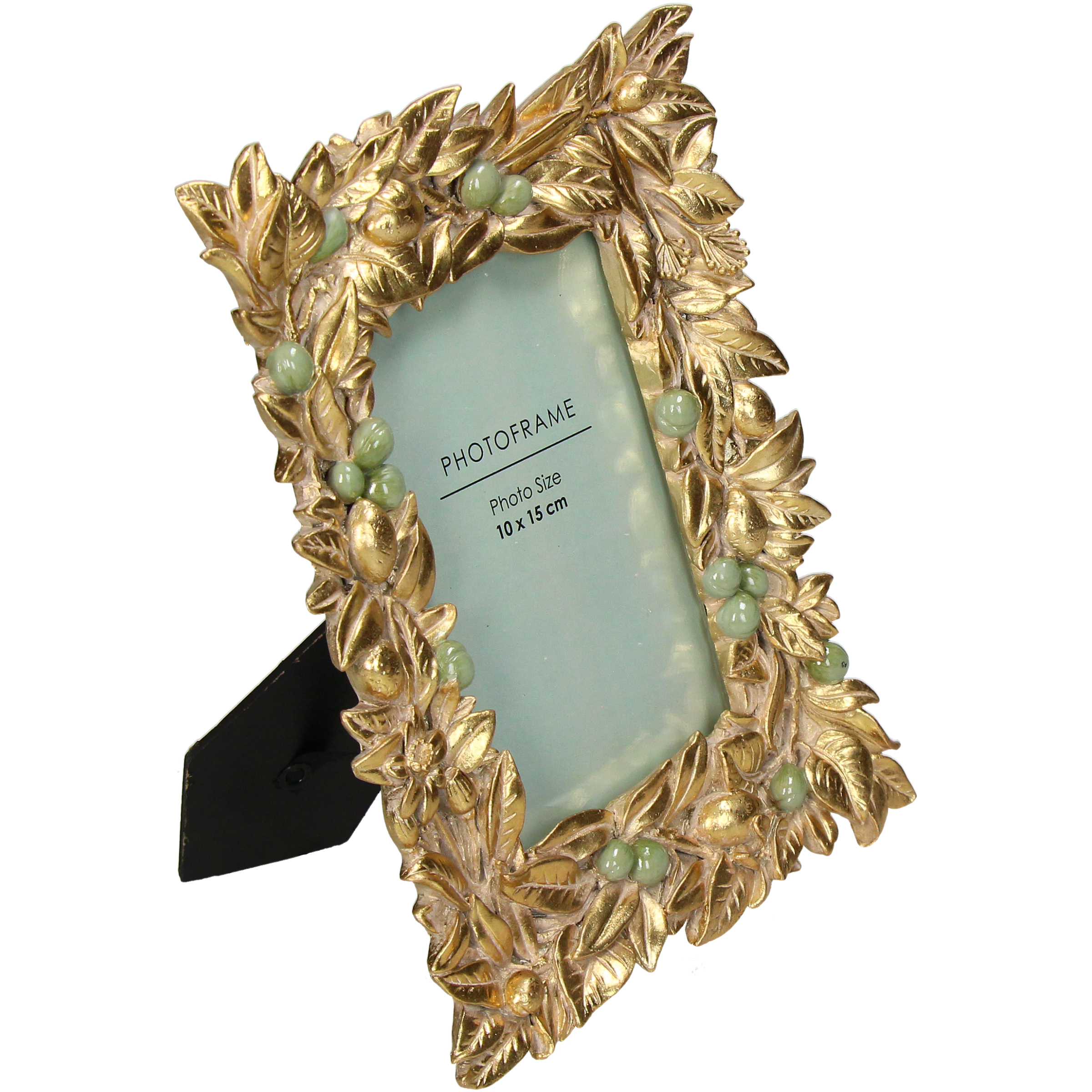 Fotorahmen Olivengirlanden, Gold B: 10 cm Kersten