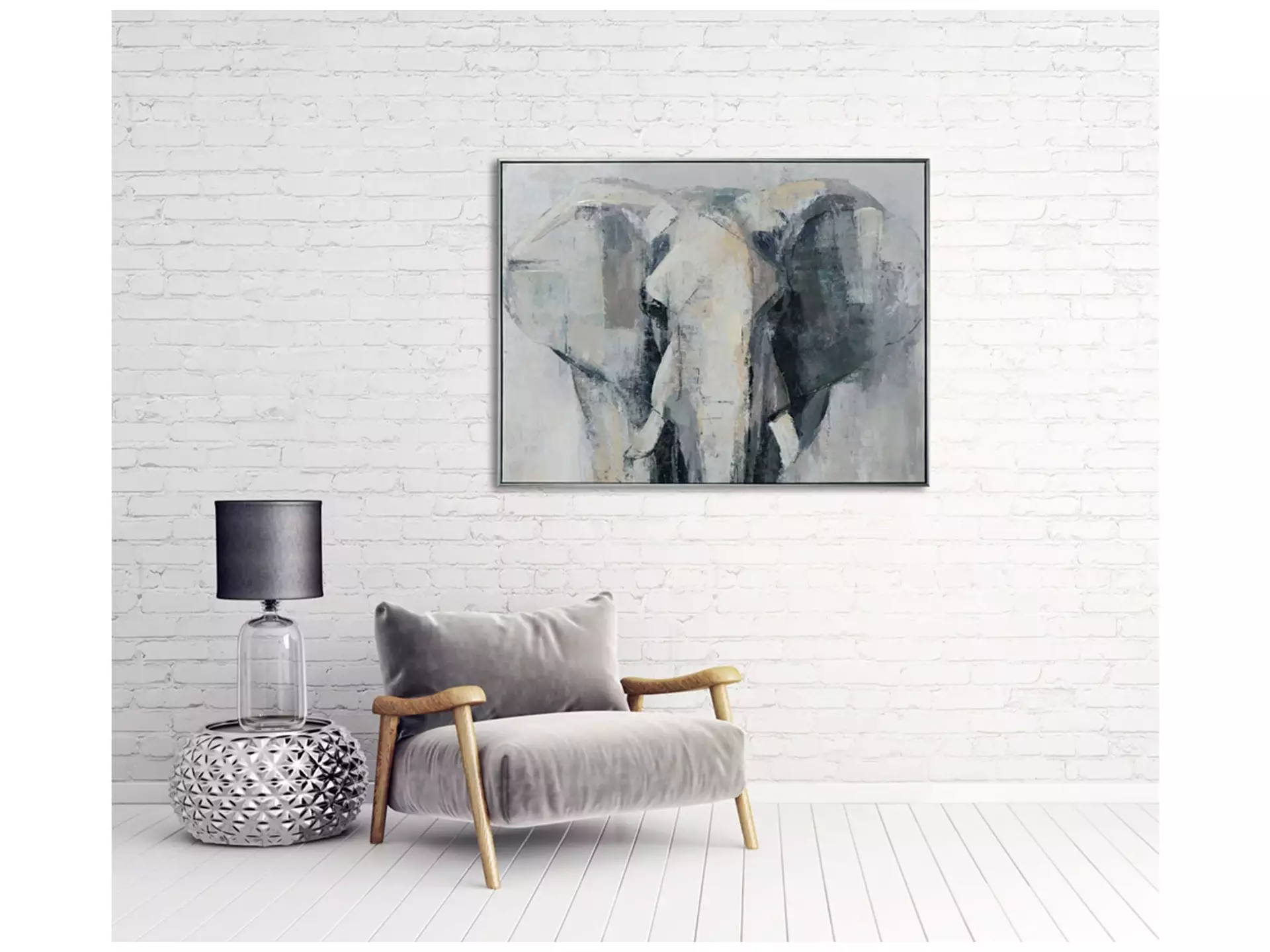 Bild Abstrakter Elefant image LAND