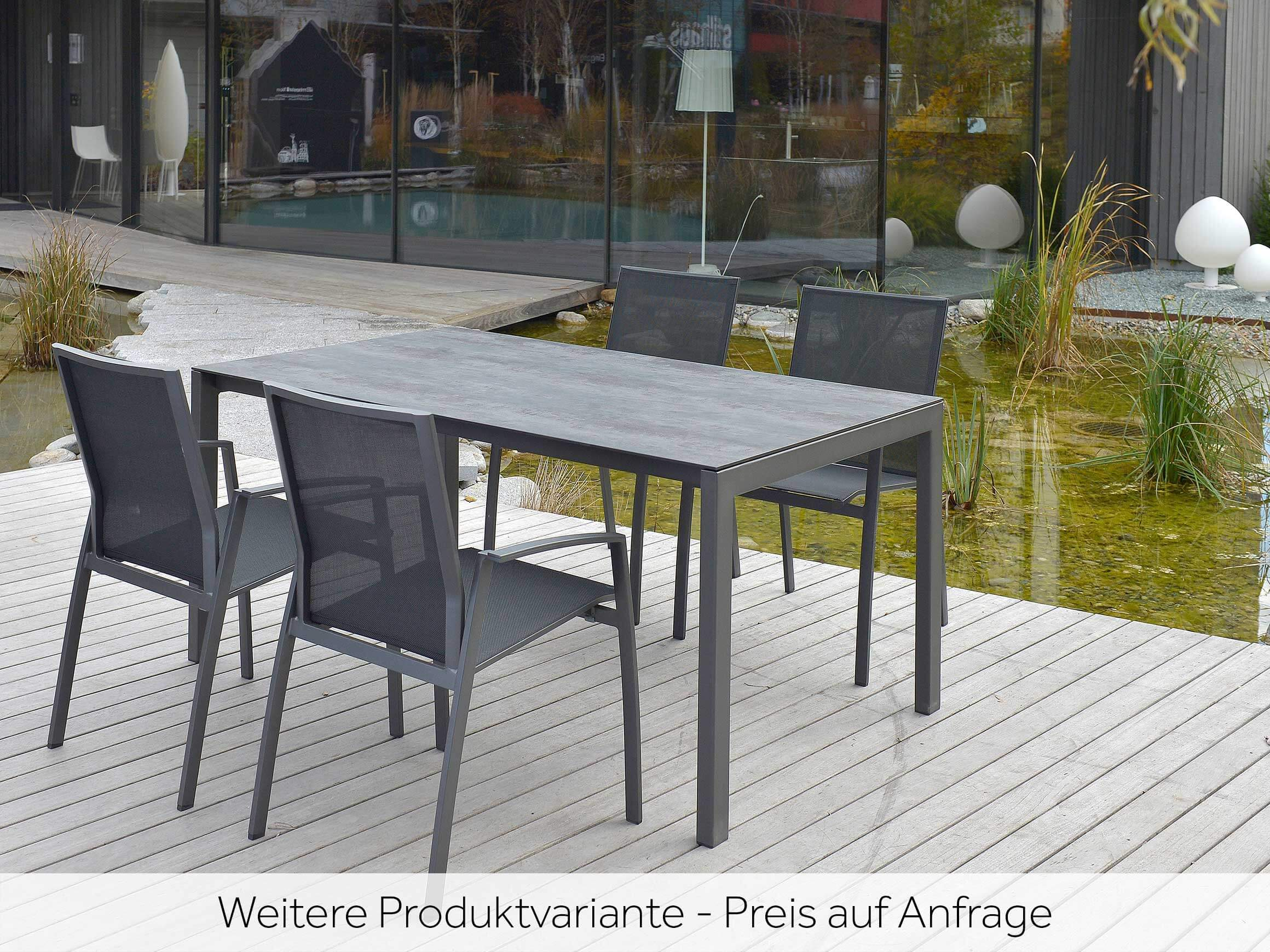 Sessel Argumente Ii, Gestell Alu Schwarz, Stapelbar, b 57 cm h 88 cm