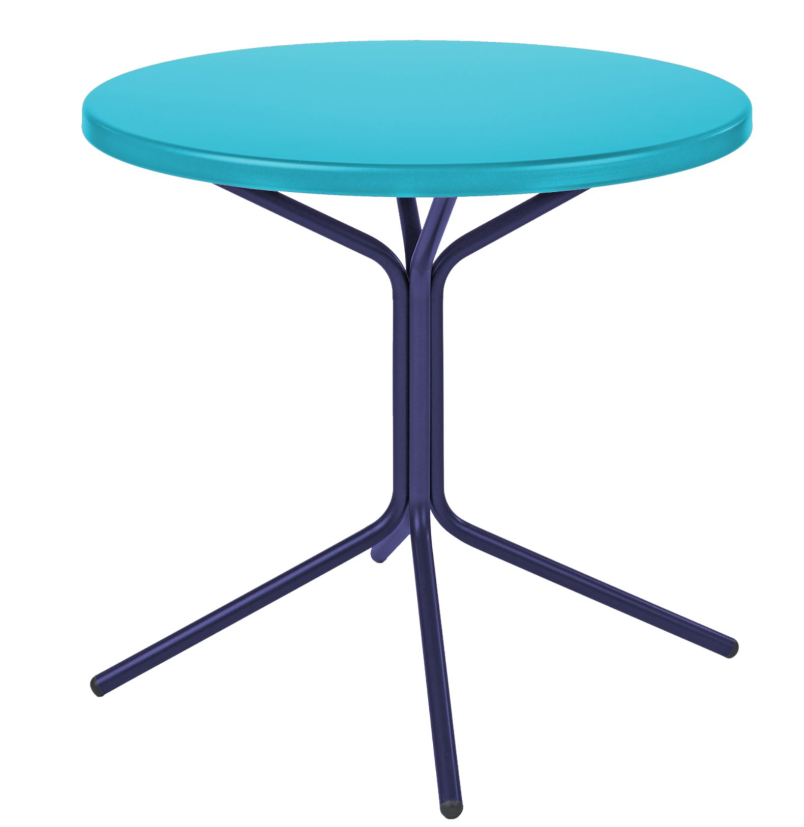 Table Pix Metal bistro table Pix Schaffner / colour: turquoise