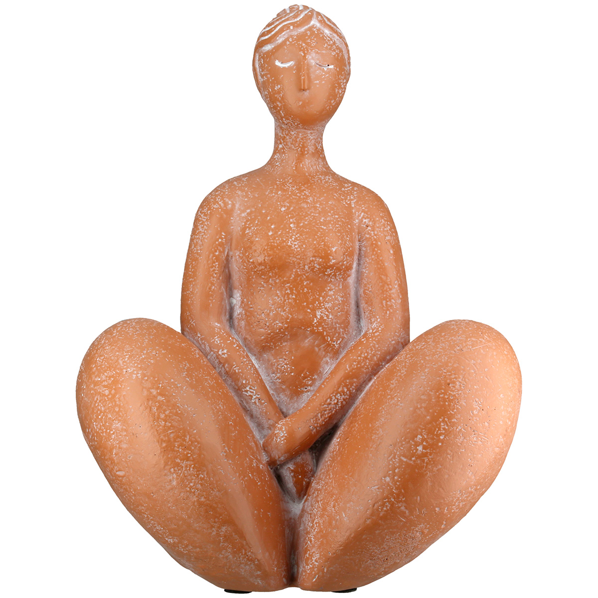Gilde Figur Marcelle Orange H: 26 cm Orange | Schubiger Möbel