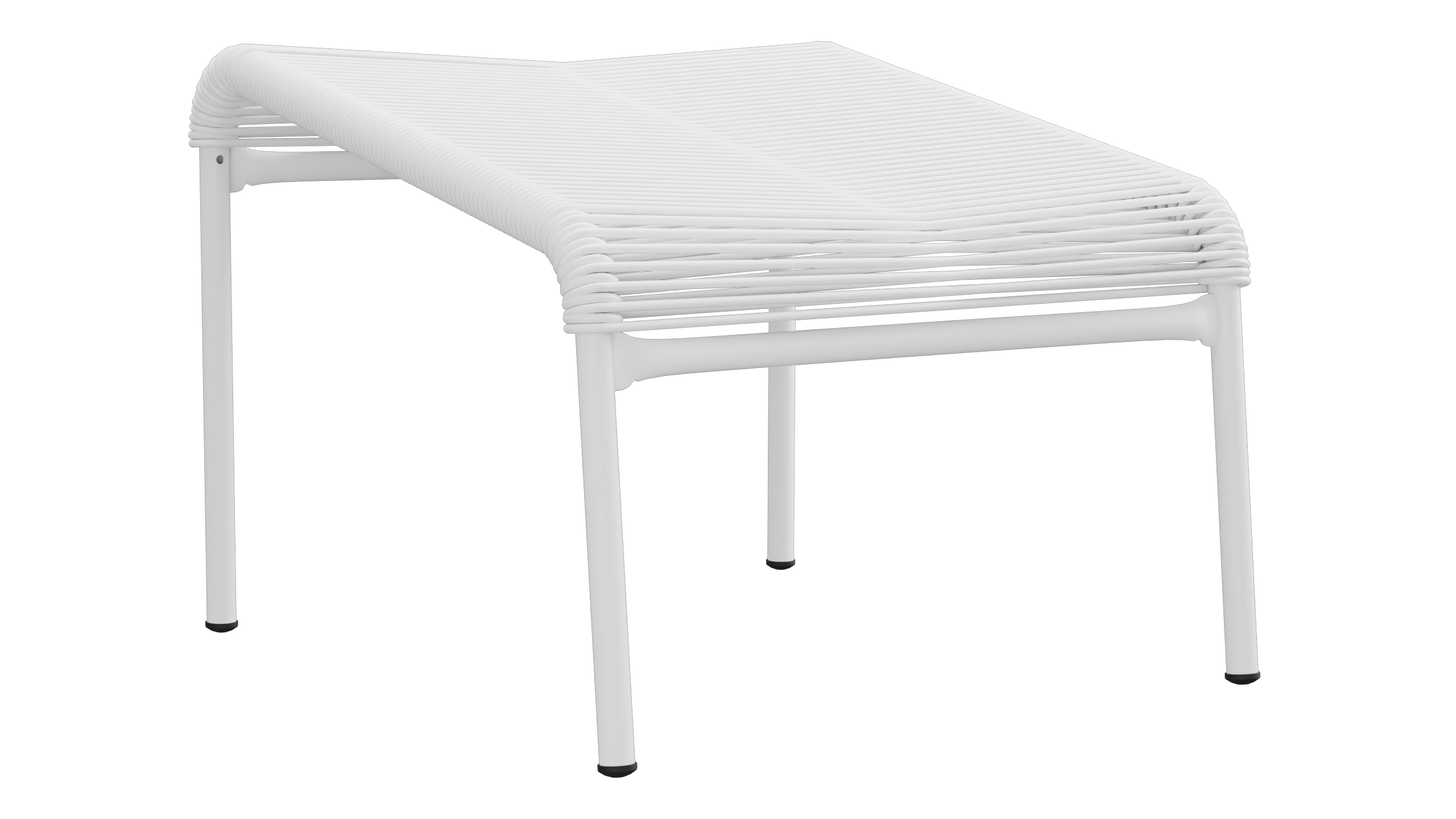 Schaffner Spaghetti-Fuss-Hocker Säntis Weiss | Schubiger Möbel