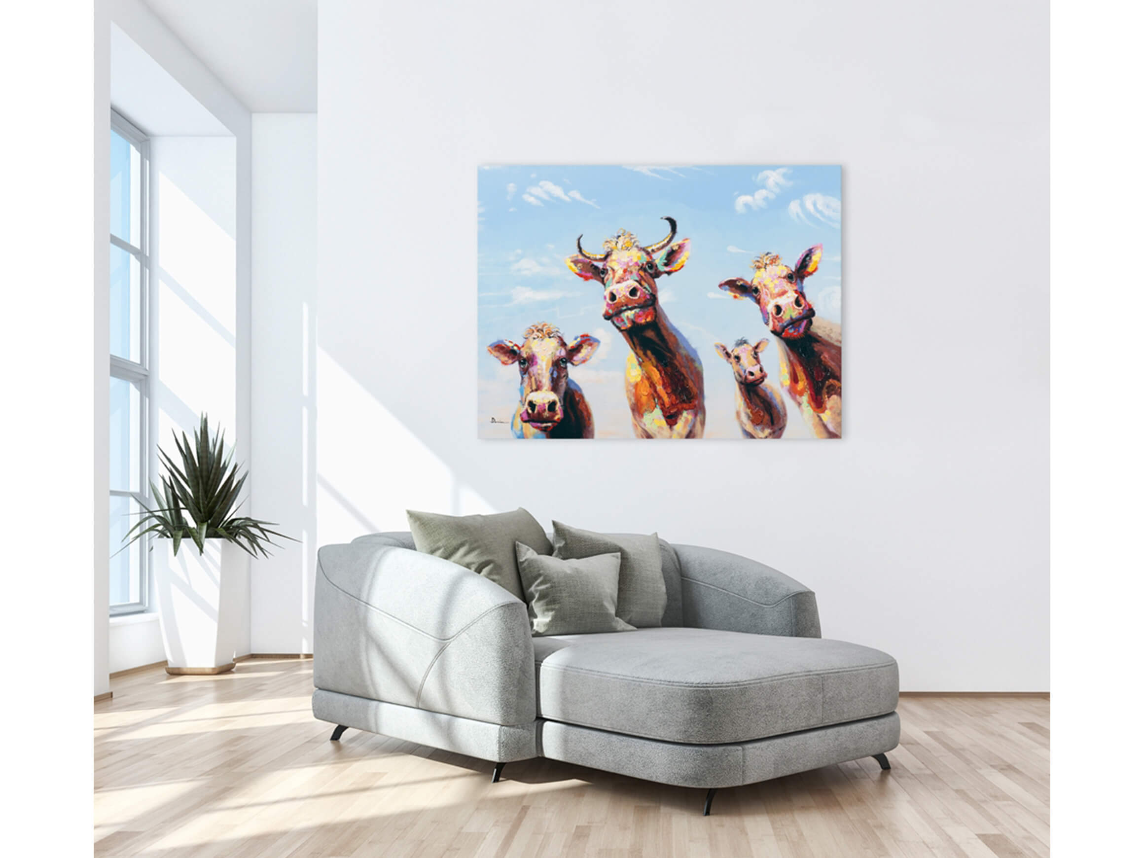 Bild Lustige Kühe image LAND