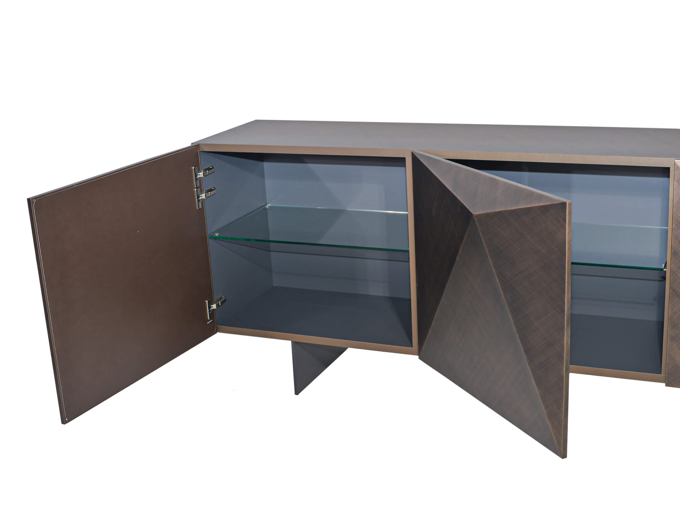 Kredenz Kayak Cattelan / Farbe: Bronze Graphit