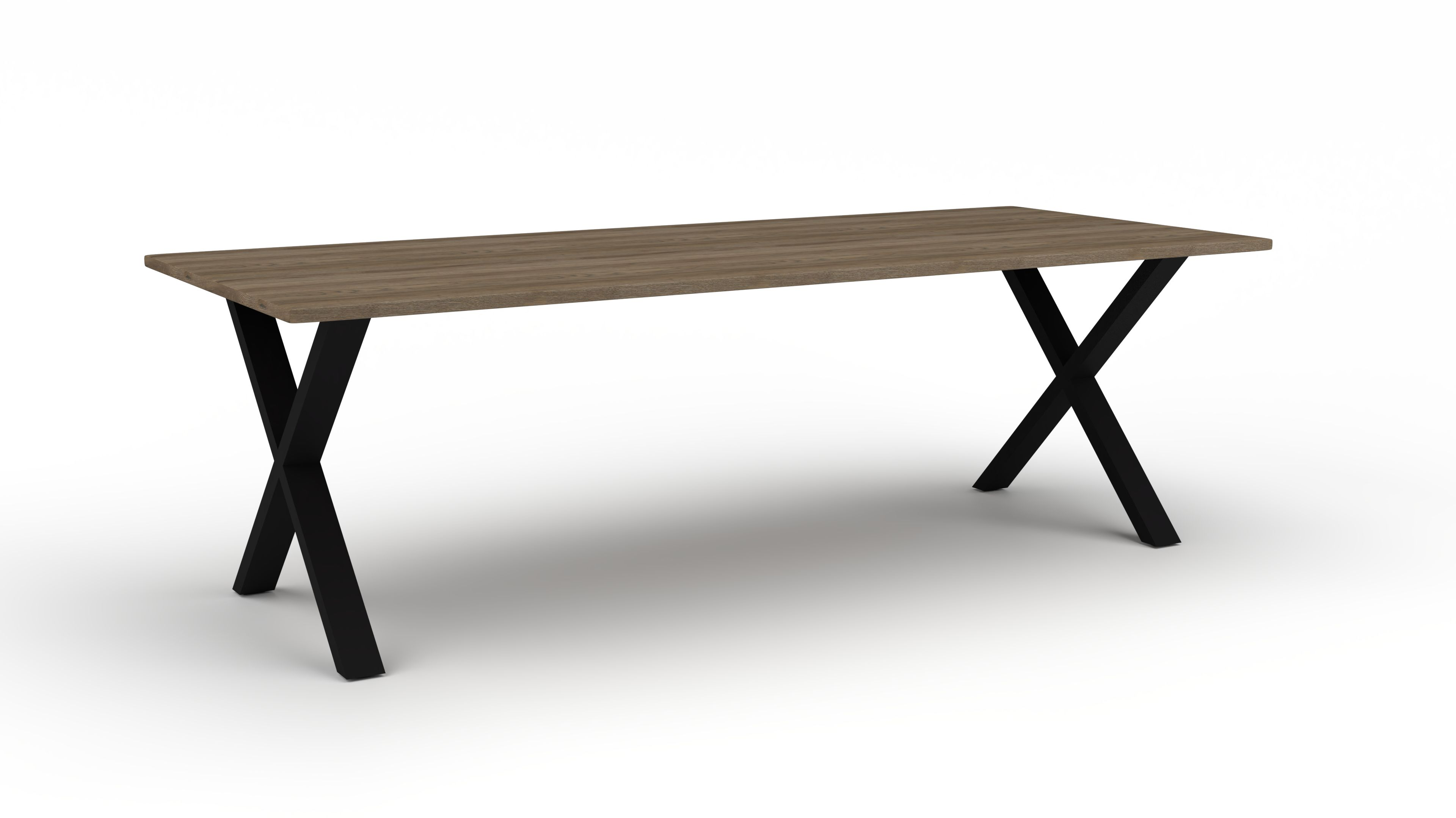 Esstisch Voltago Knudsen - UrbanDesign / Tischblattmass (BxT) :100 x 240 cm /Tischkante: Gerade Kante