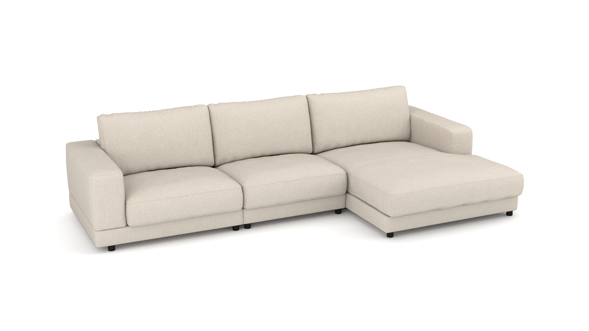 Ecksofa #1 Jupiter rechts Candy - UrbanDesign/ Farbe: