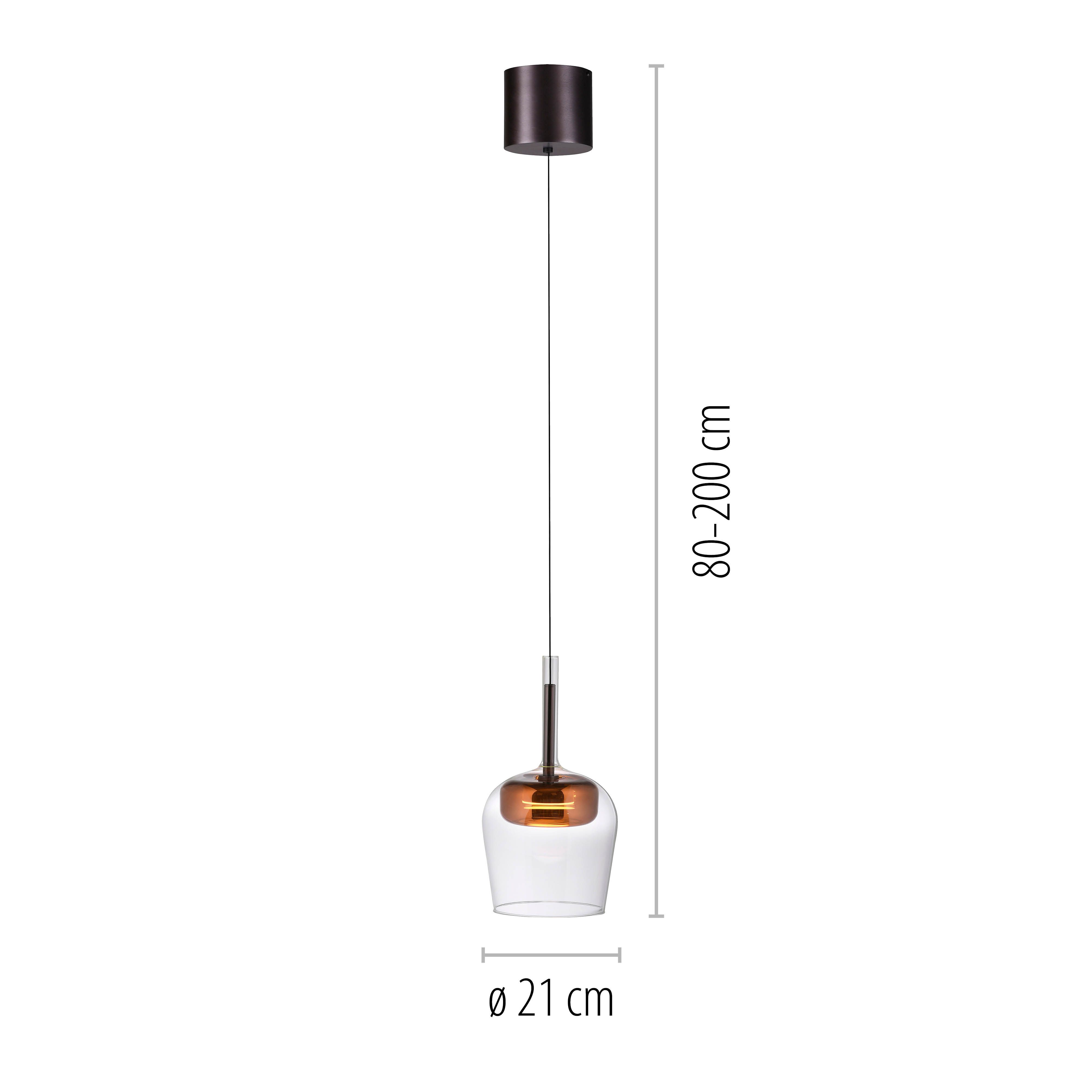 Pendellampe Shadow Sphere Ribaglob / Grösse: 21 x 21 cm