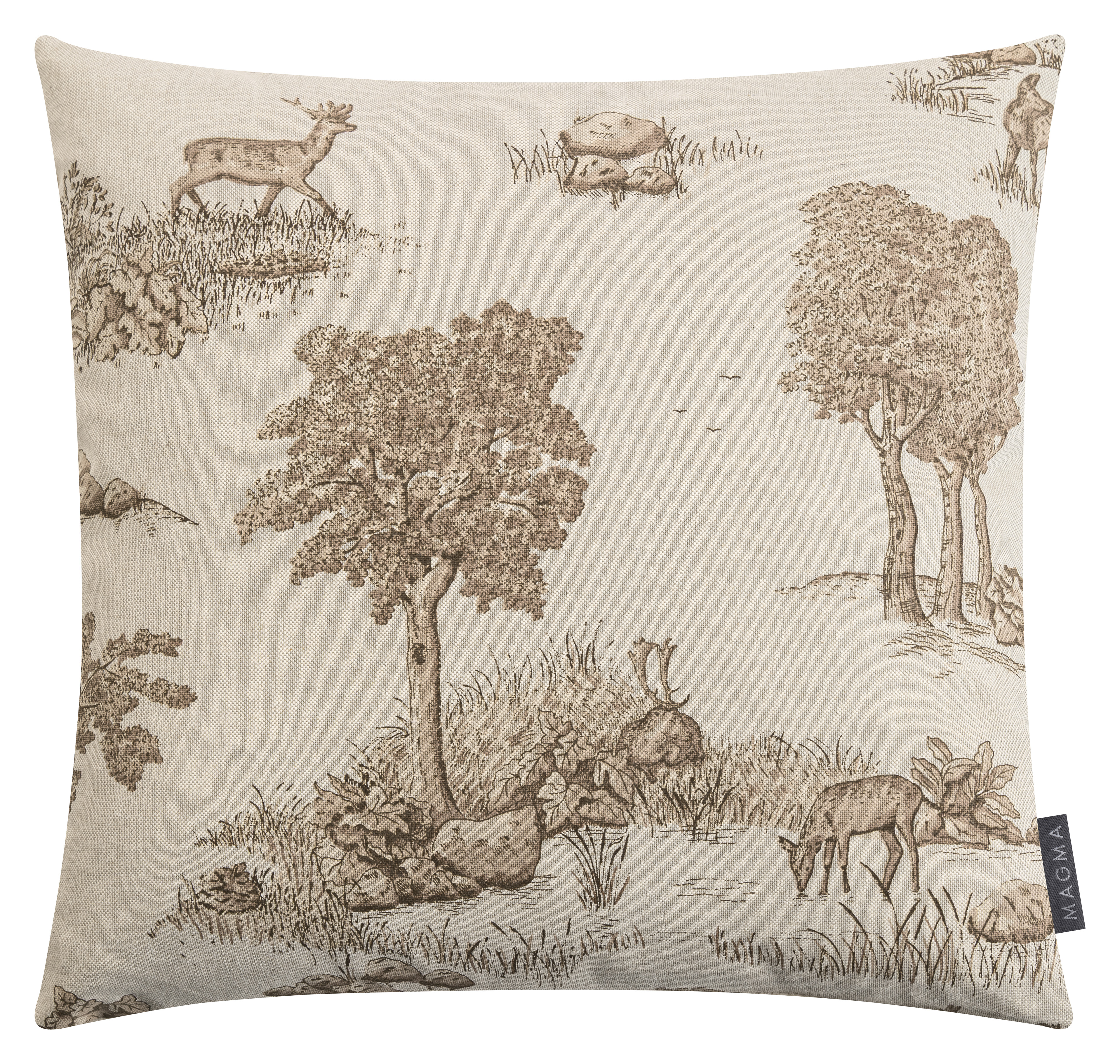 Magma Kissenhülle Hubertus, Sand 45x45 cm Beige | Schubiger Möbel
