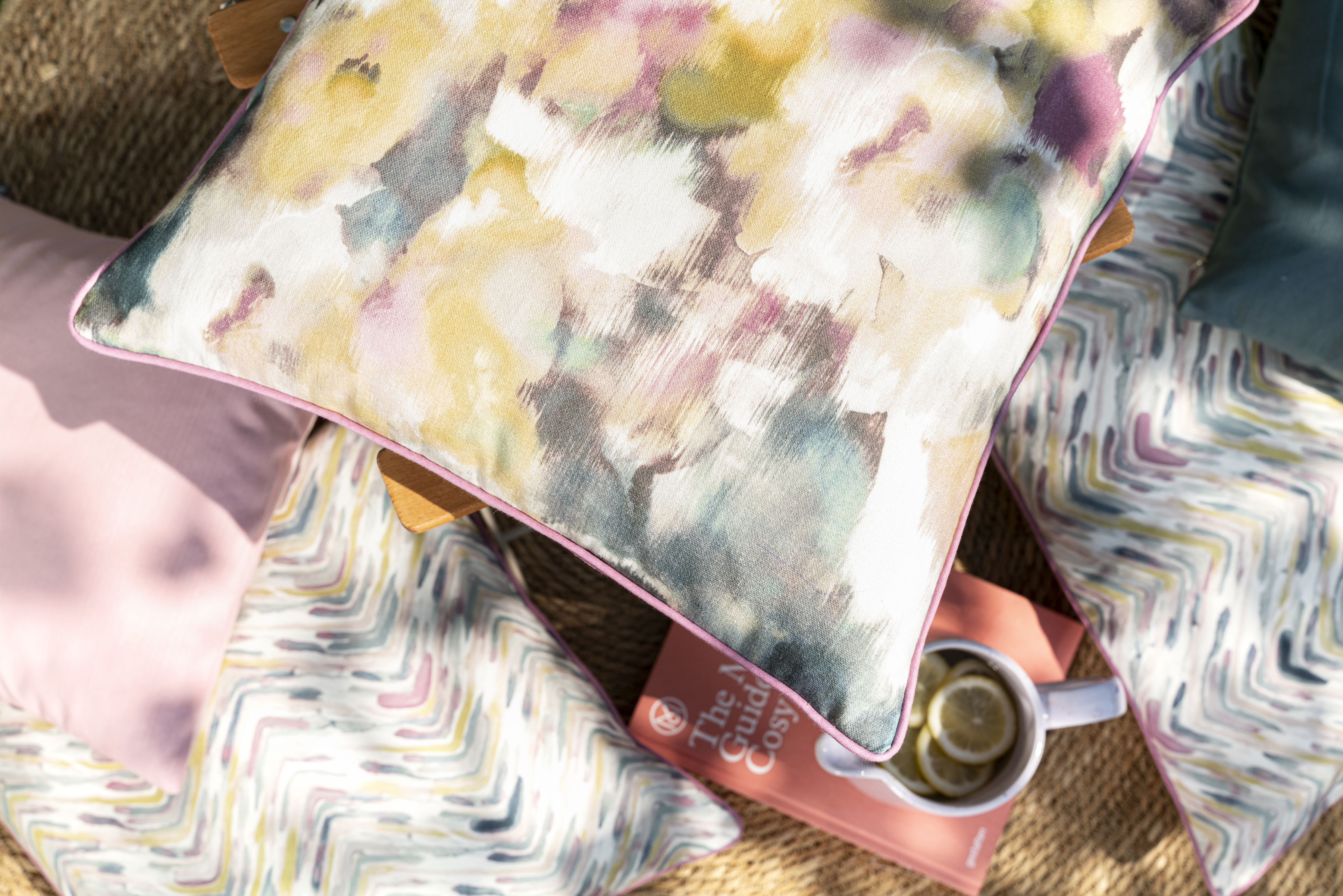 Kissenhülle Malva Petrol 40x60 cm Magma / Farbe: