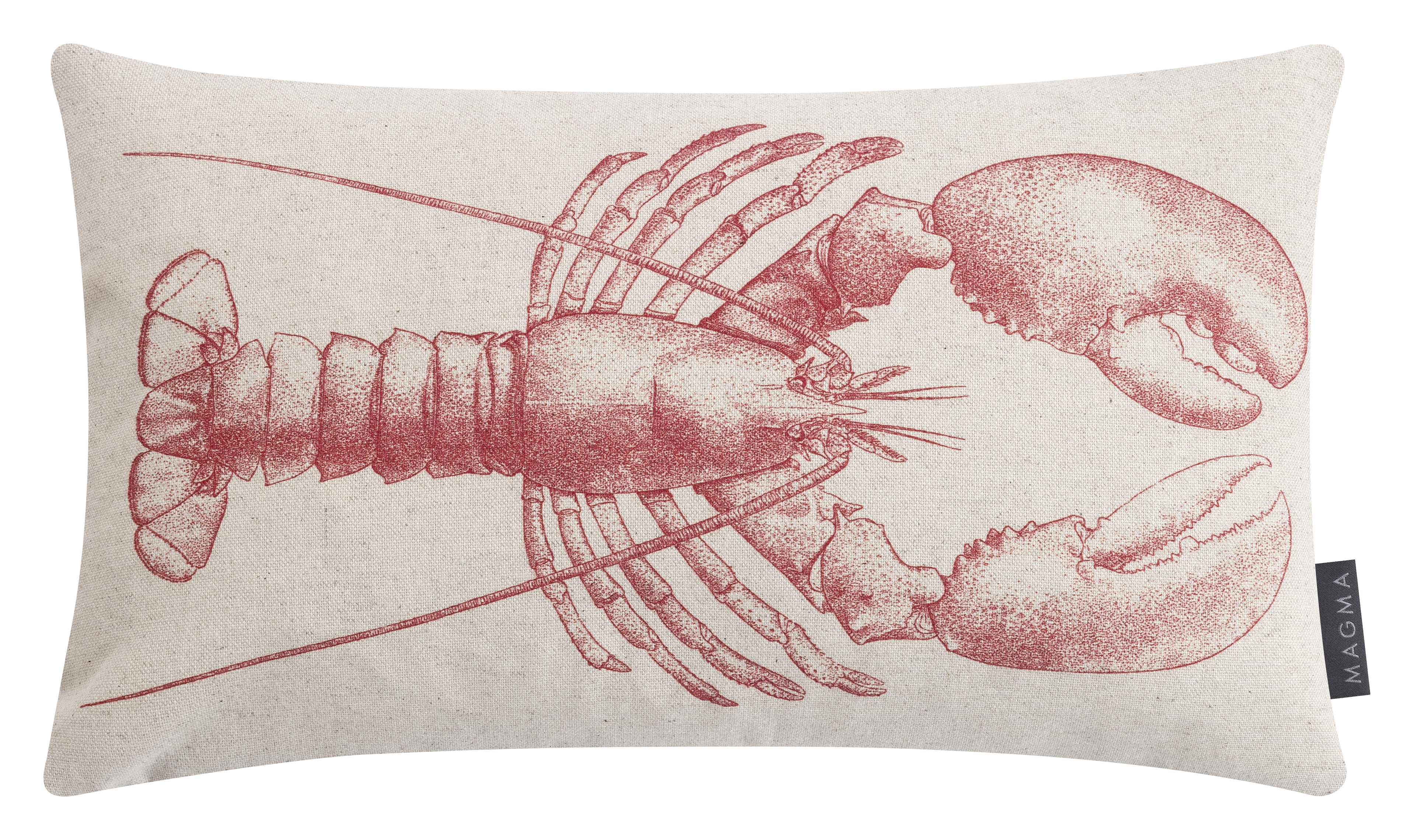 Kissenhülle Sea Breeze Lobster 30x50 cm Magma"