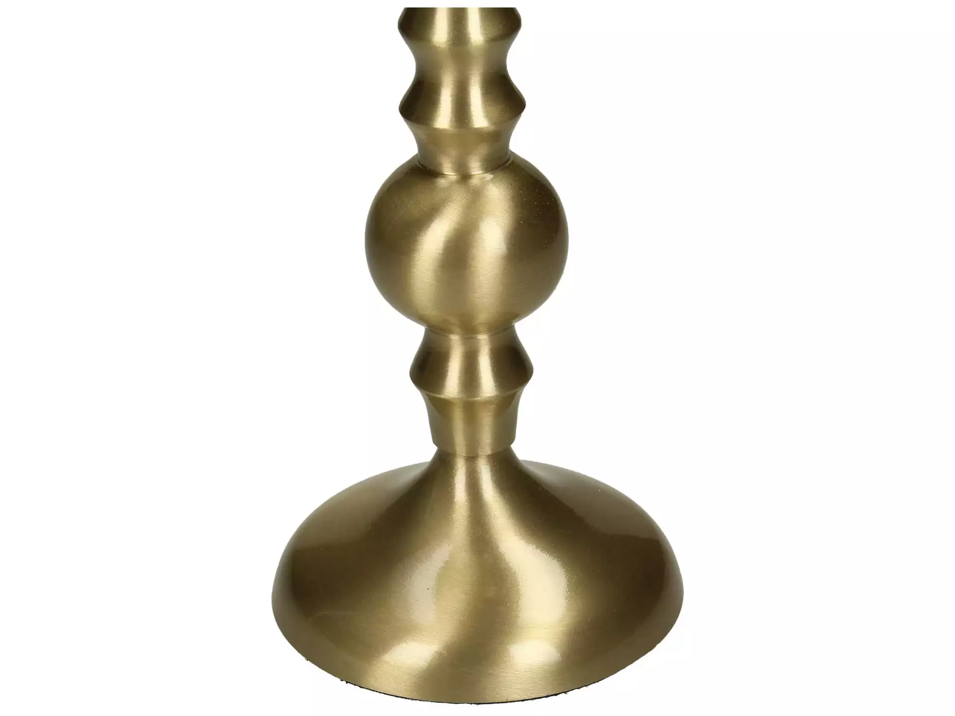Kerzenleuchter Aluminium Gold H: 33 cm Kersten / Farbe: Gold