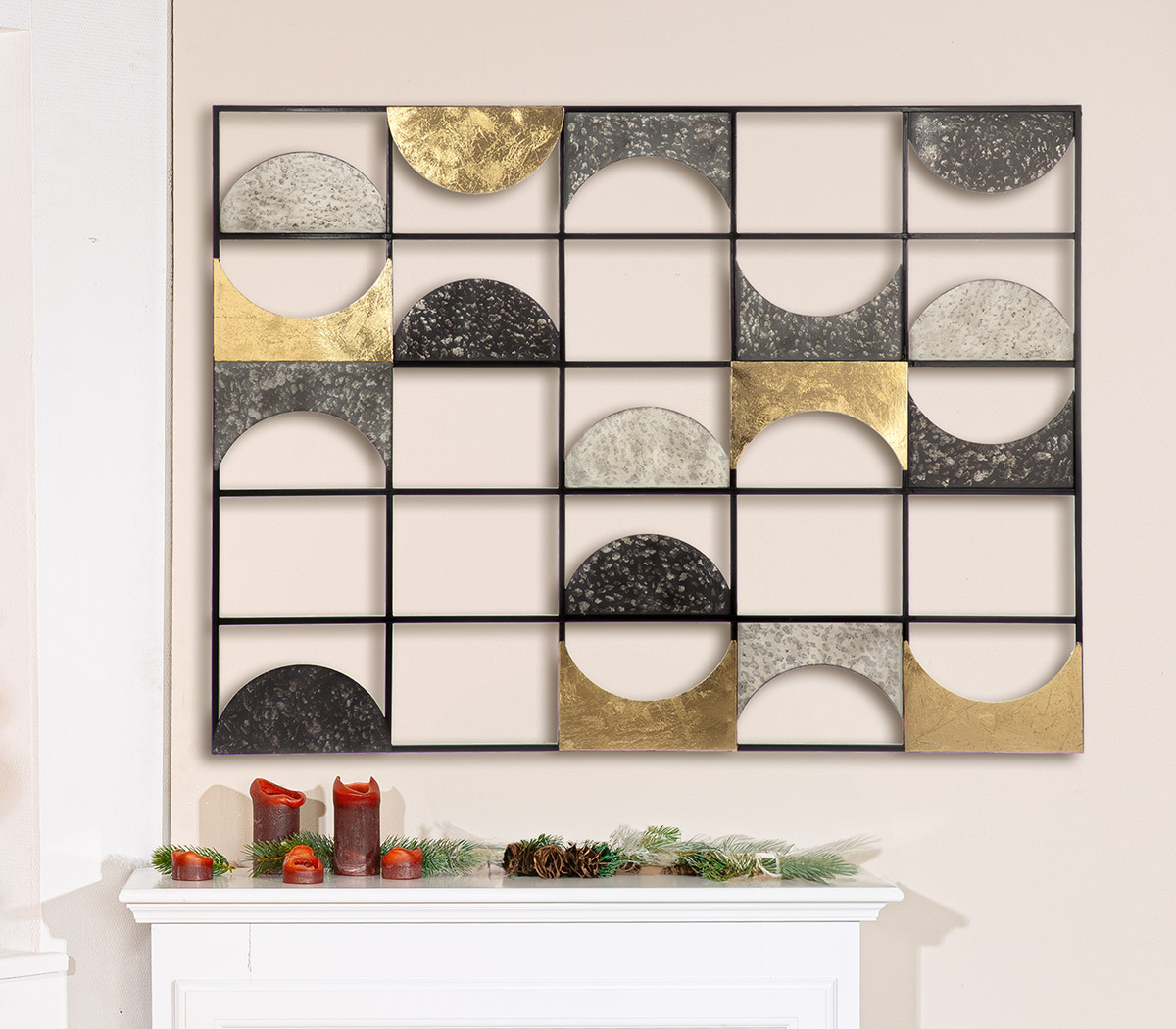 Gilde Bild Glame, Anthrazit H: 120 cm  | Schubiger Möbel