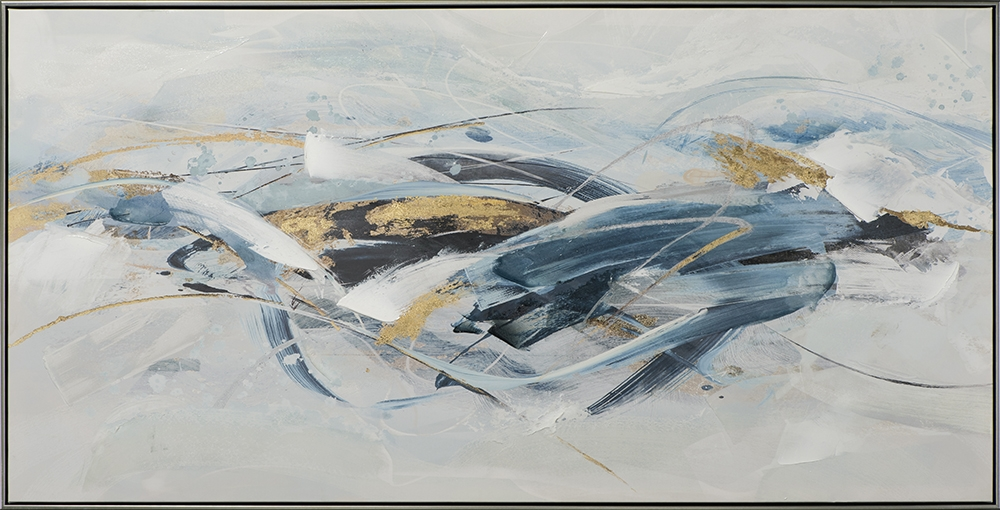 Bild Goldwellen image LAND / Grösse: 142 x 72 cm