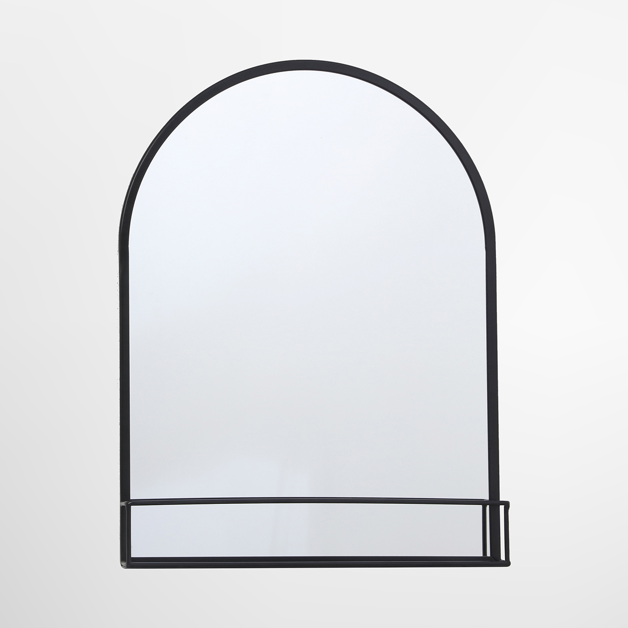 Wall mirror with shelf image LAND