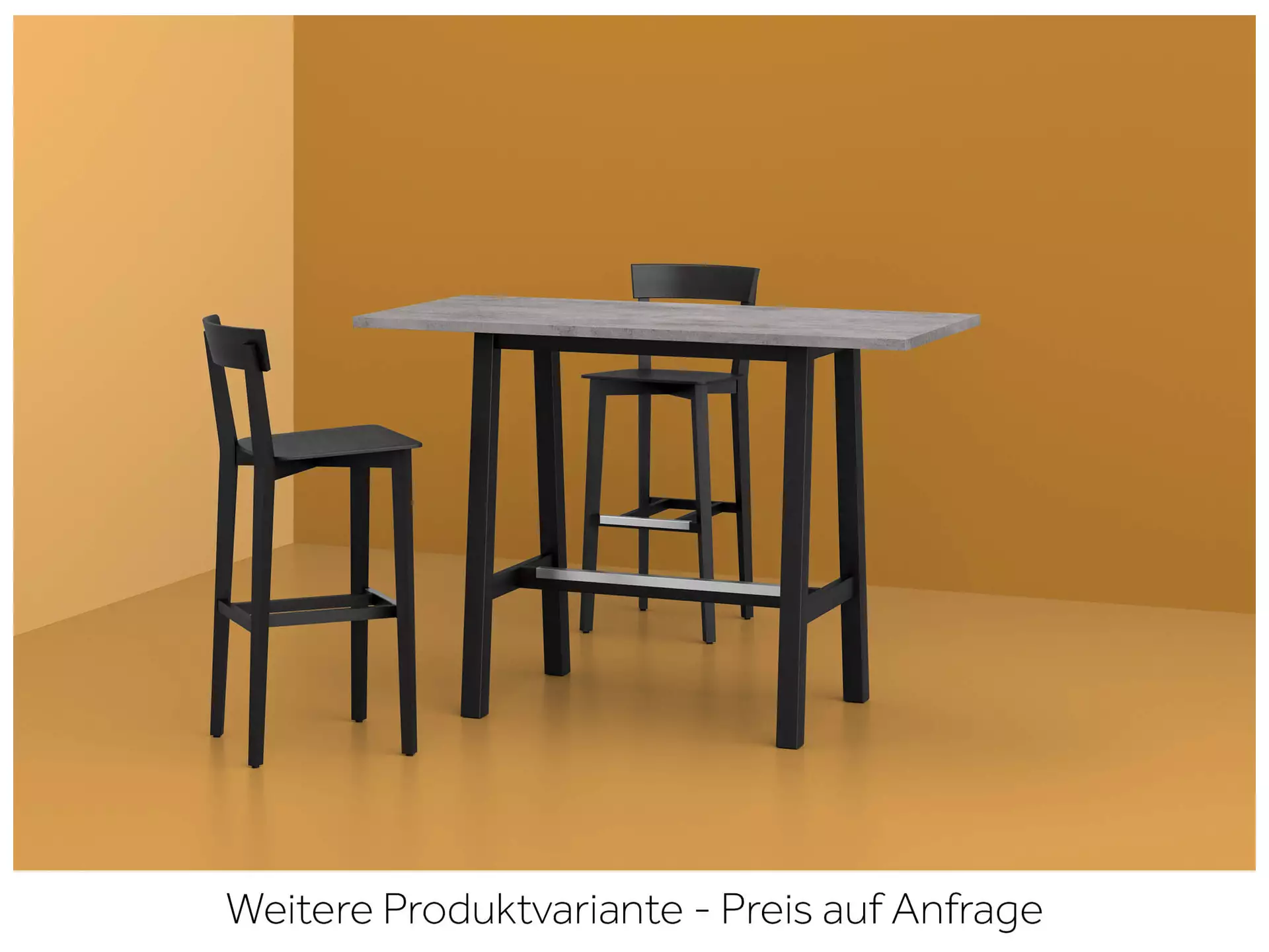 Barhocker Barista Sitzplatz / Farbe: Schwarz