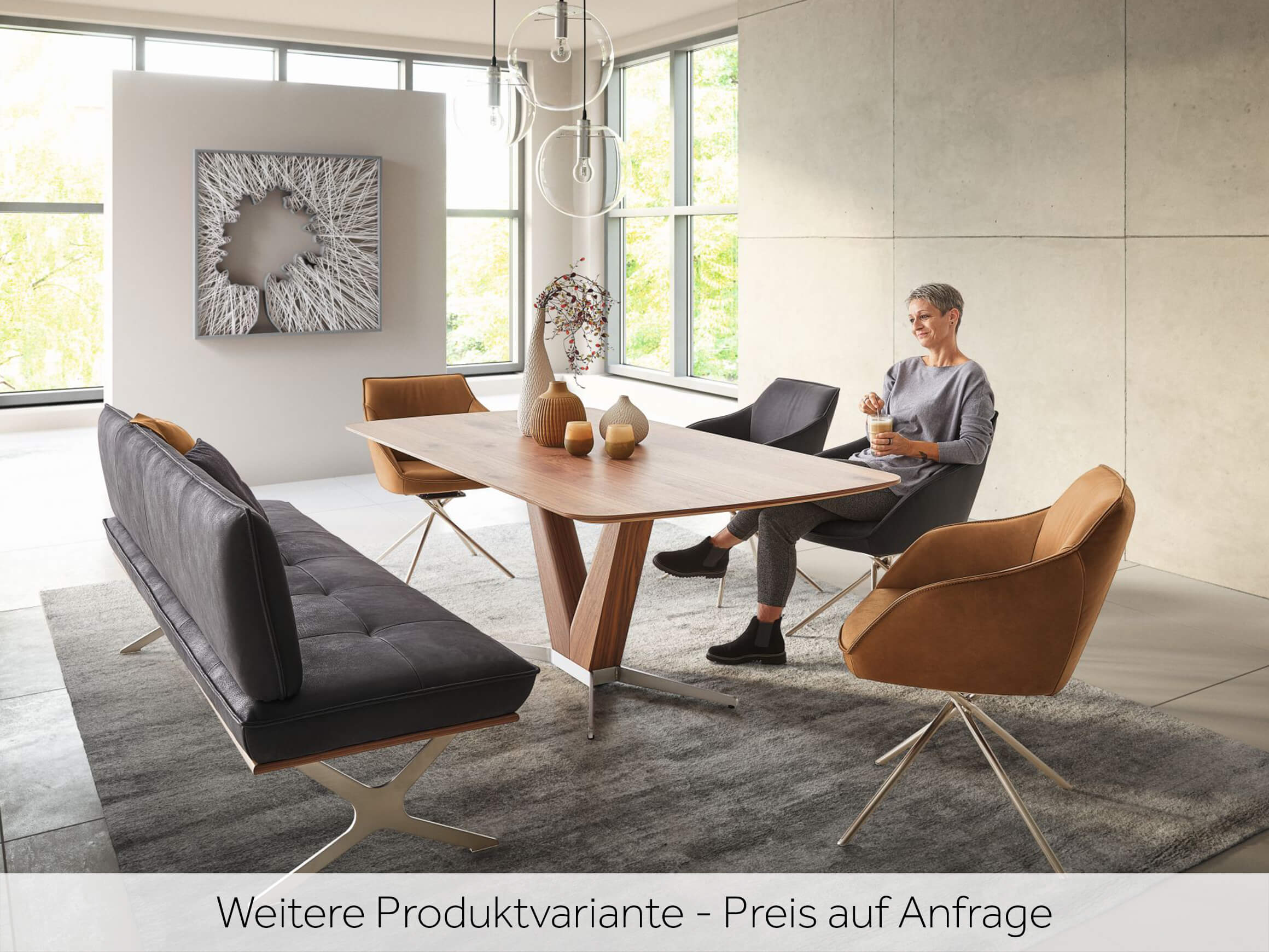 Esstisch Derek Koinor / Tischblattmass (BxT) :180 x 90 cm