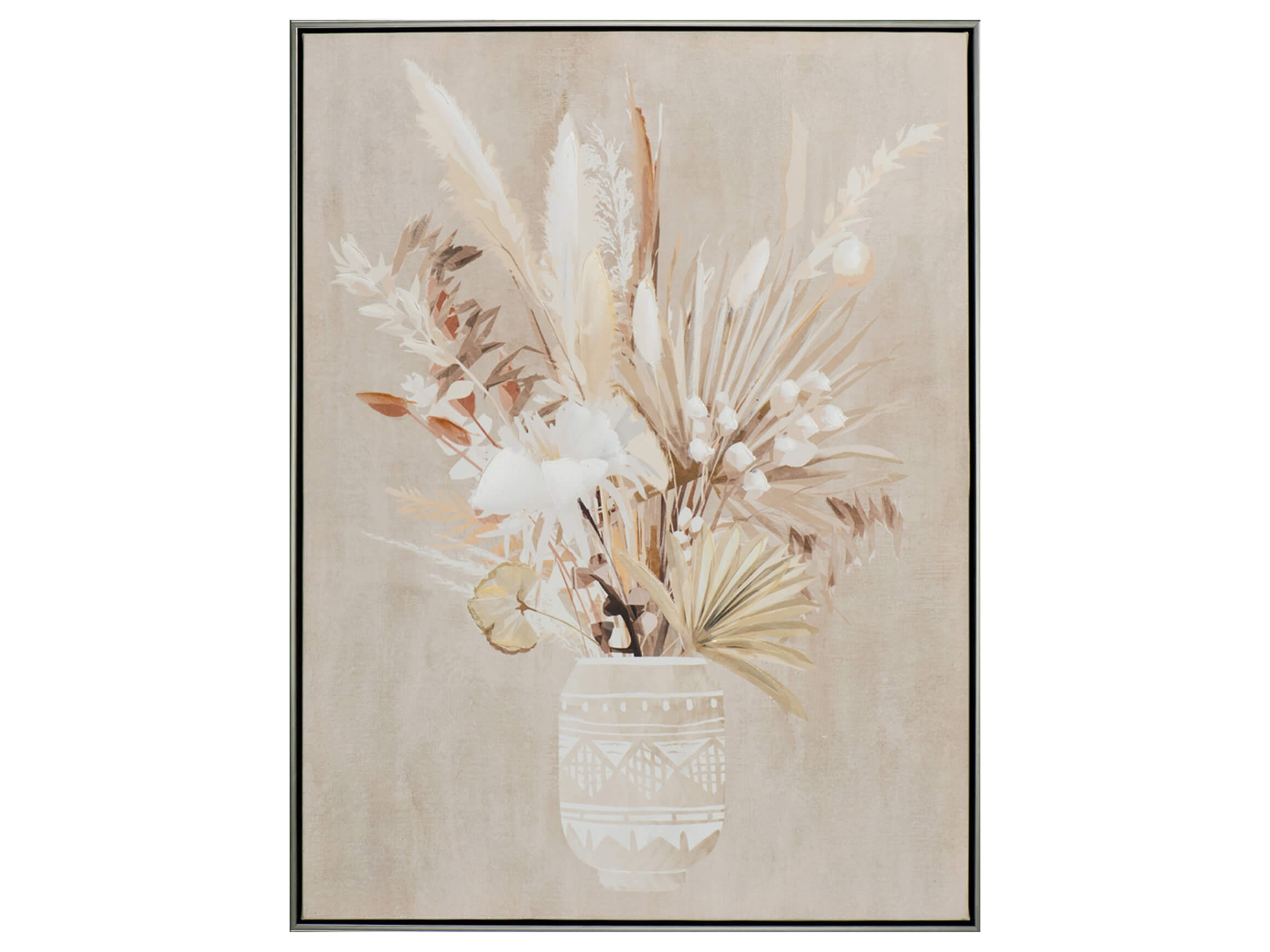 Bild mit Rahmen Trockenblumen in Vase 1 image LAND