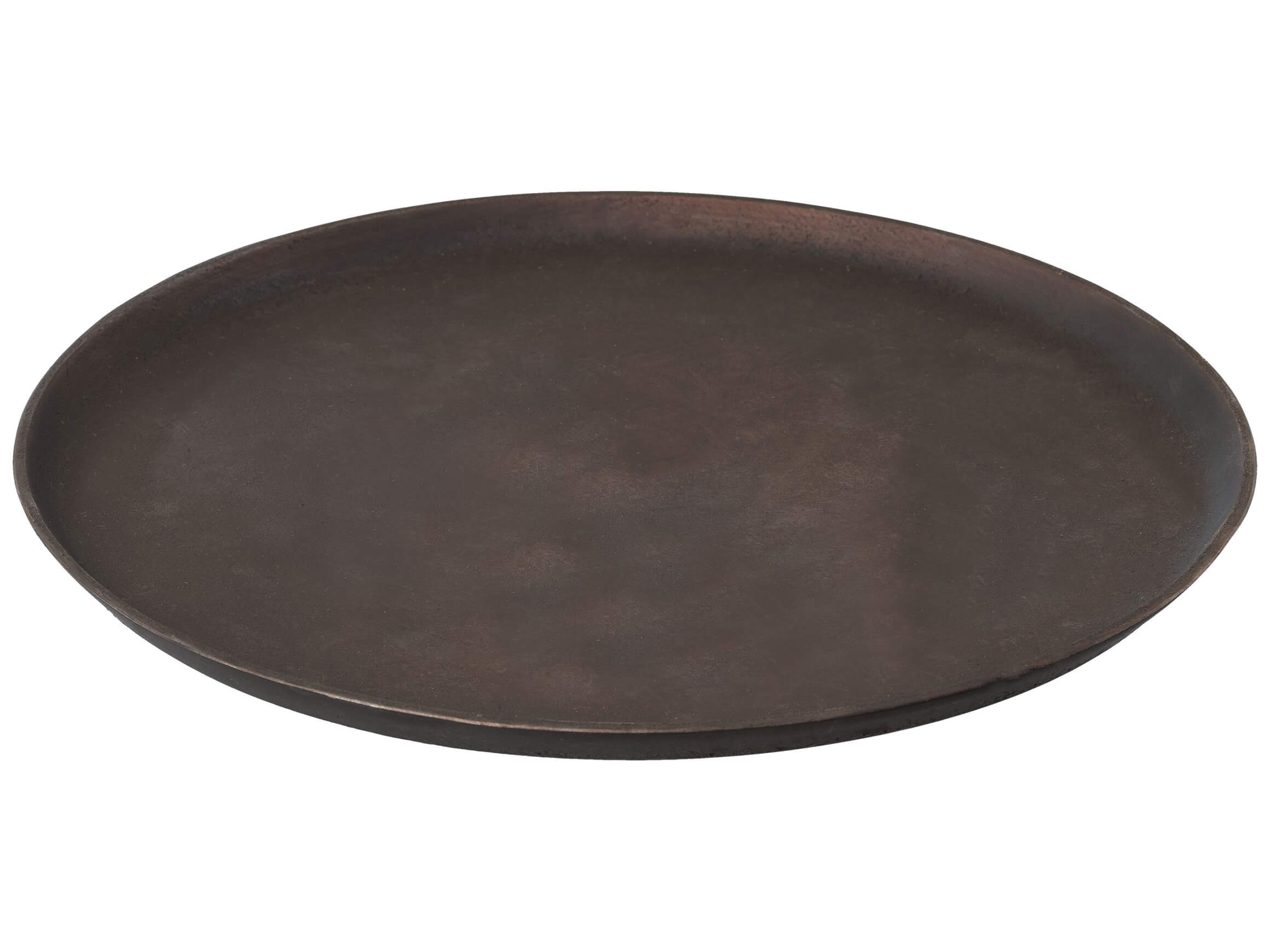 Amaro plate, black H: 3 cm Gasper