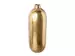 Vase Flaschenform, Gold H: 50 cm Gasper