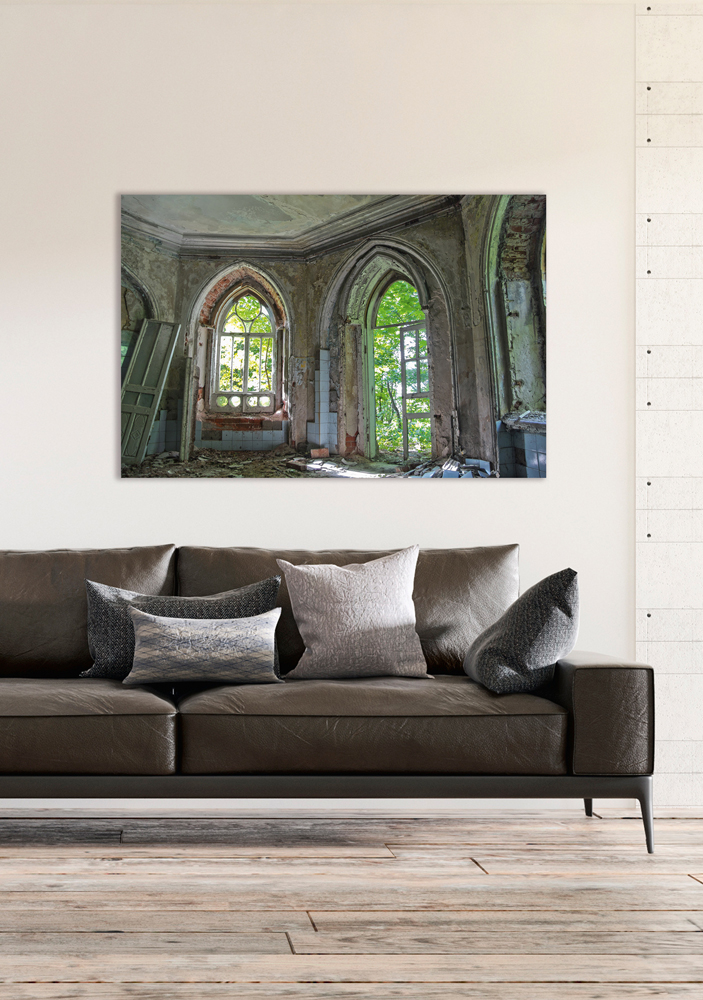 Alubild-Lost Place Salon-image LAND
