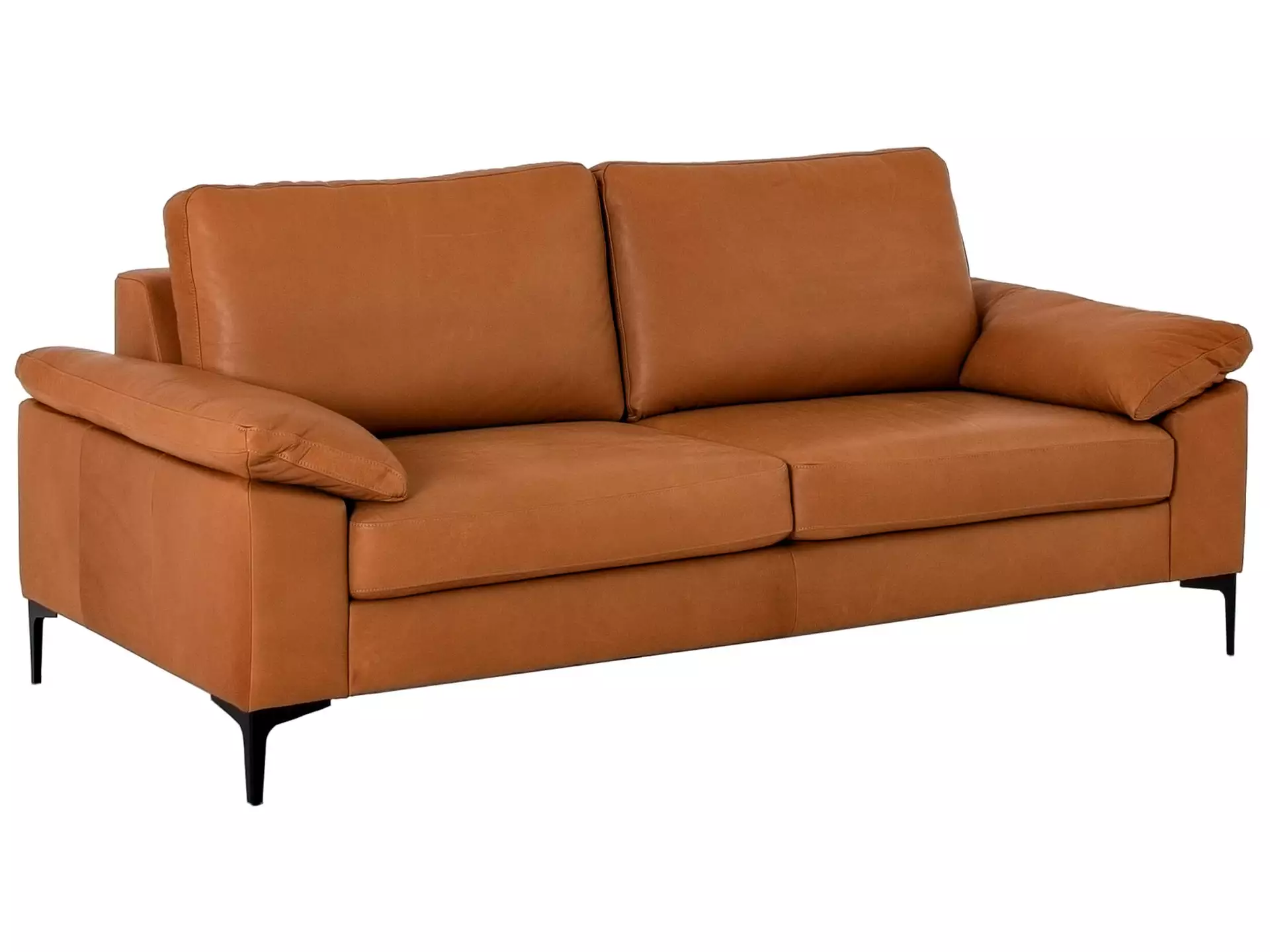 Sofa Timeless B: 204 cm Candy / Farbe: Cognac